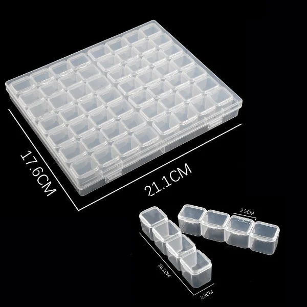 56 Slot Break-Apart Diamond Storage Box - Image 3