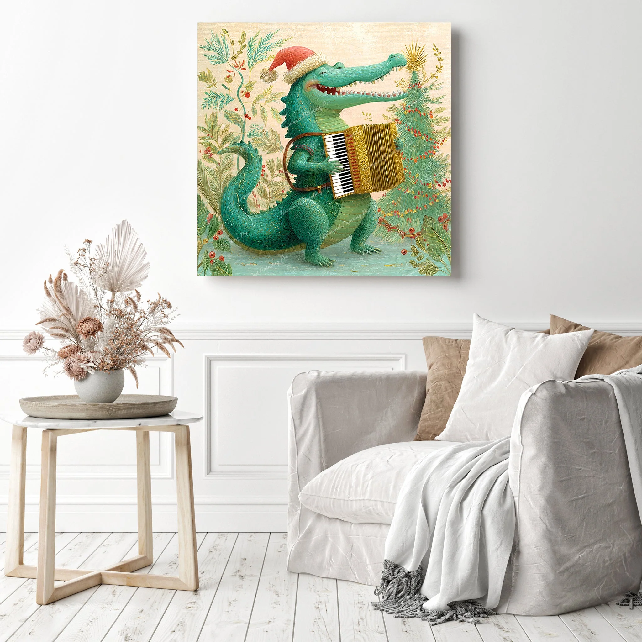 Alligator Musician | Diamond Painting - Image 3