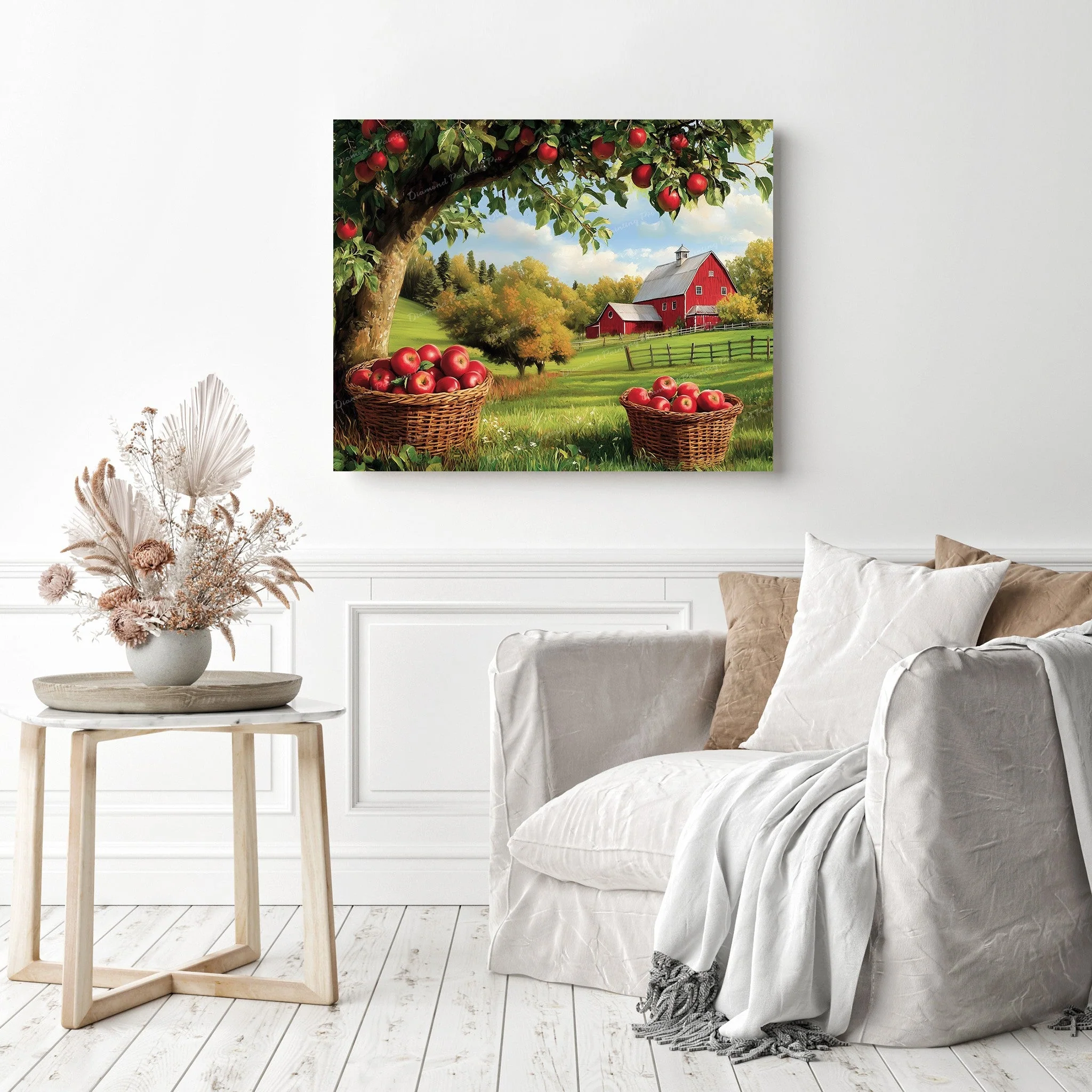 Apple Orchard Harvest | Diamond Painting - Image 3