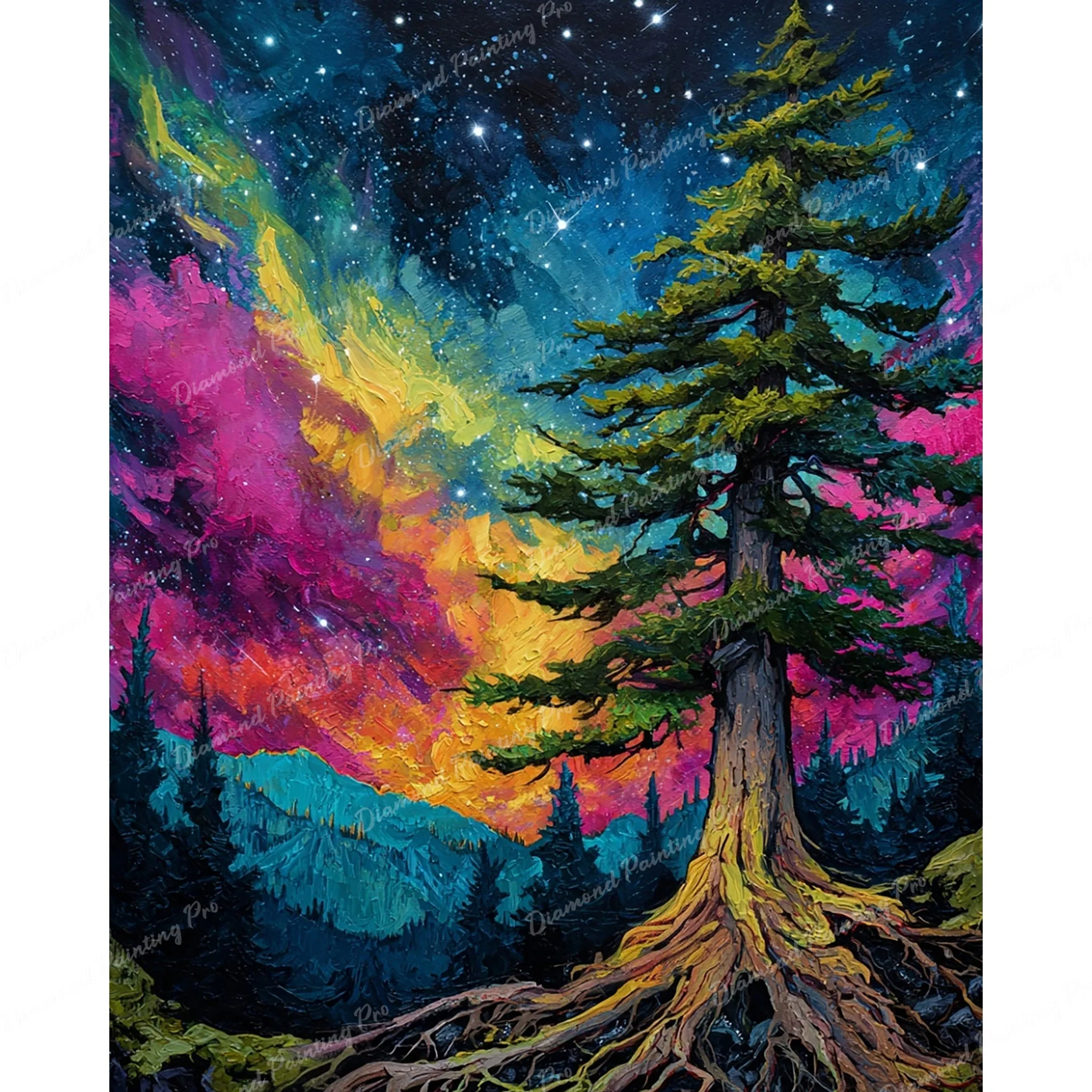 Aurora Pine | Diamond Painting - Image 2