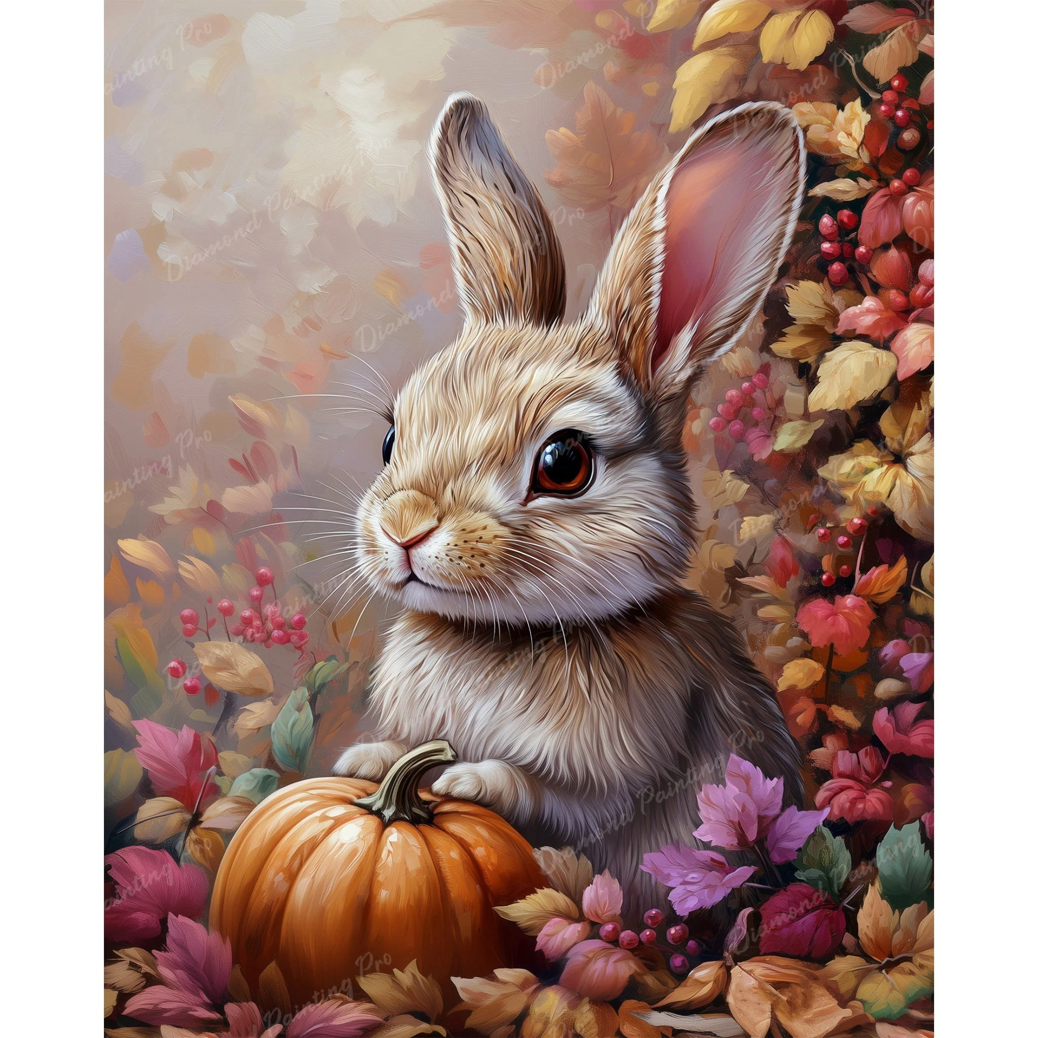Autumn Bunny | Diamond Painting - Image 2