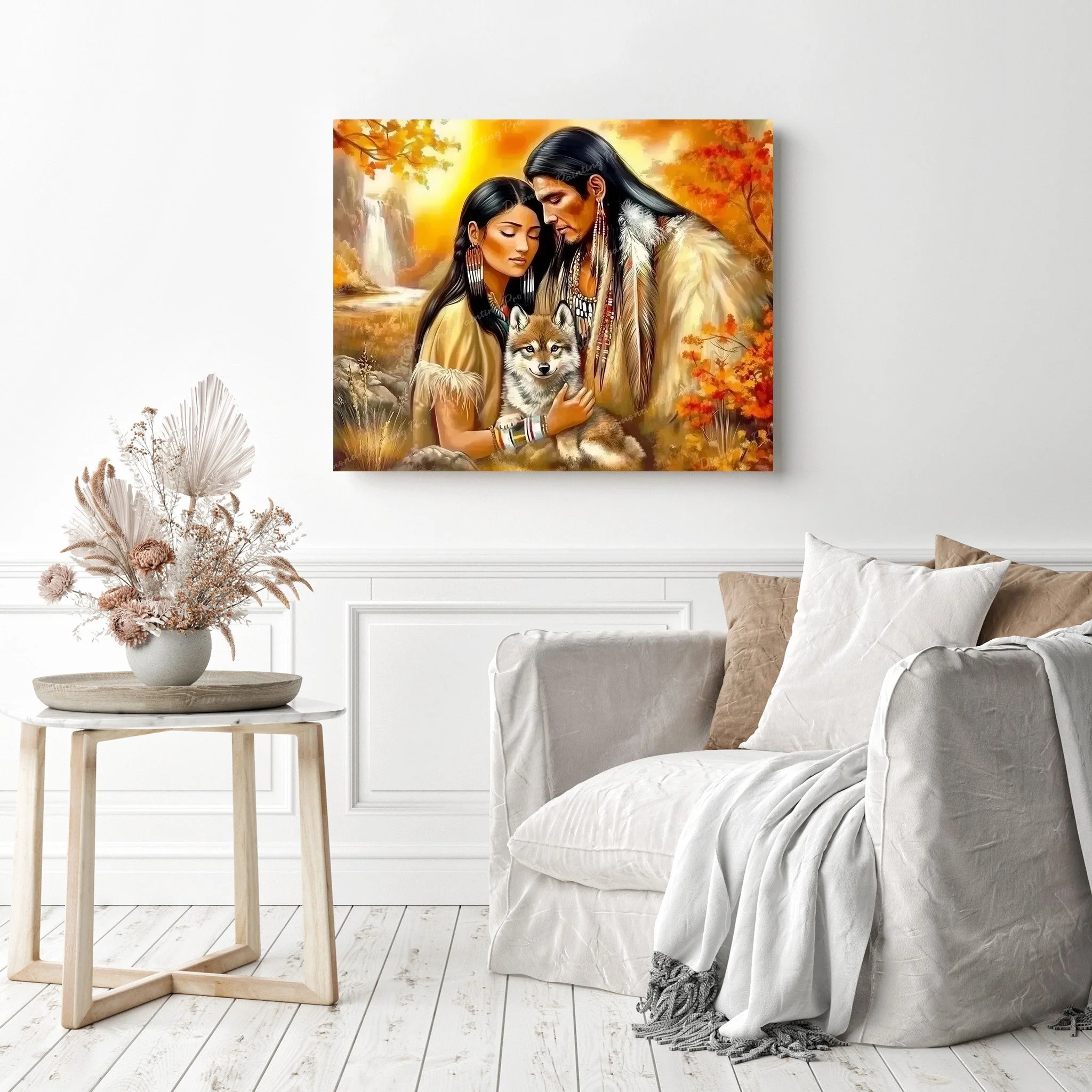 Autumn Embrace | Diamond Painting - Image 3