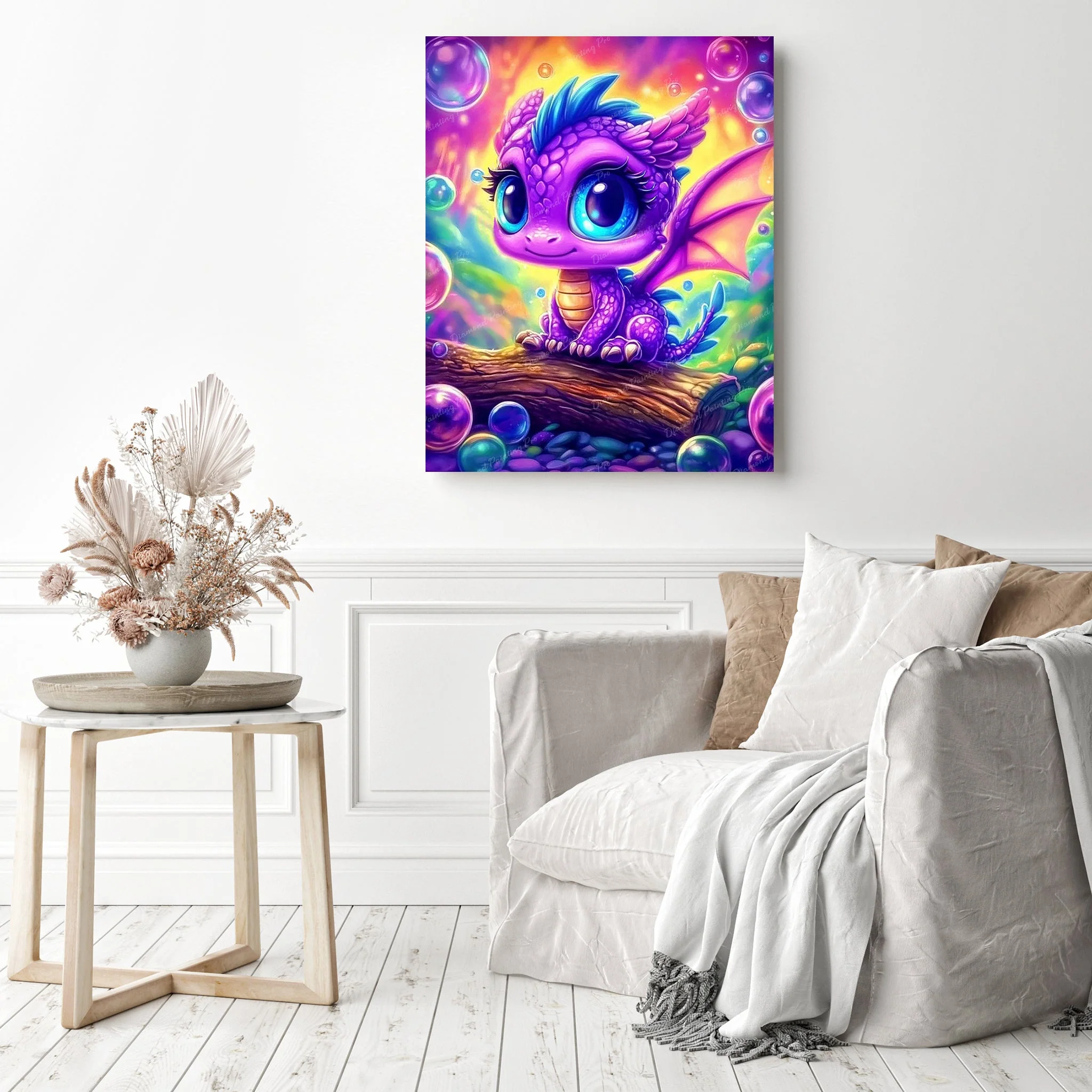 Baby Dragon | Diamond Painting - Image 3
