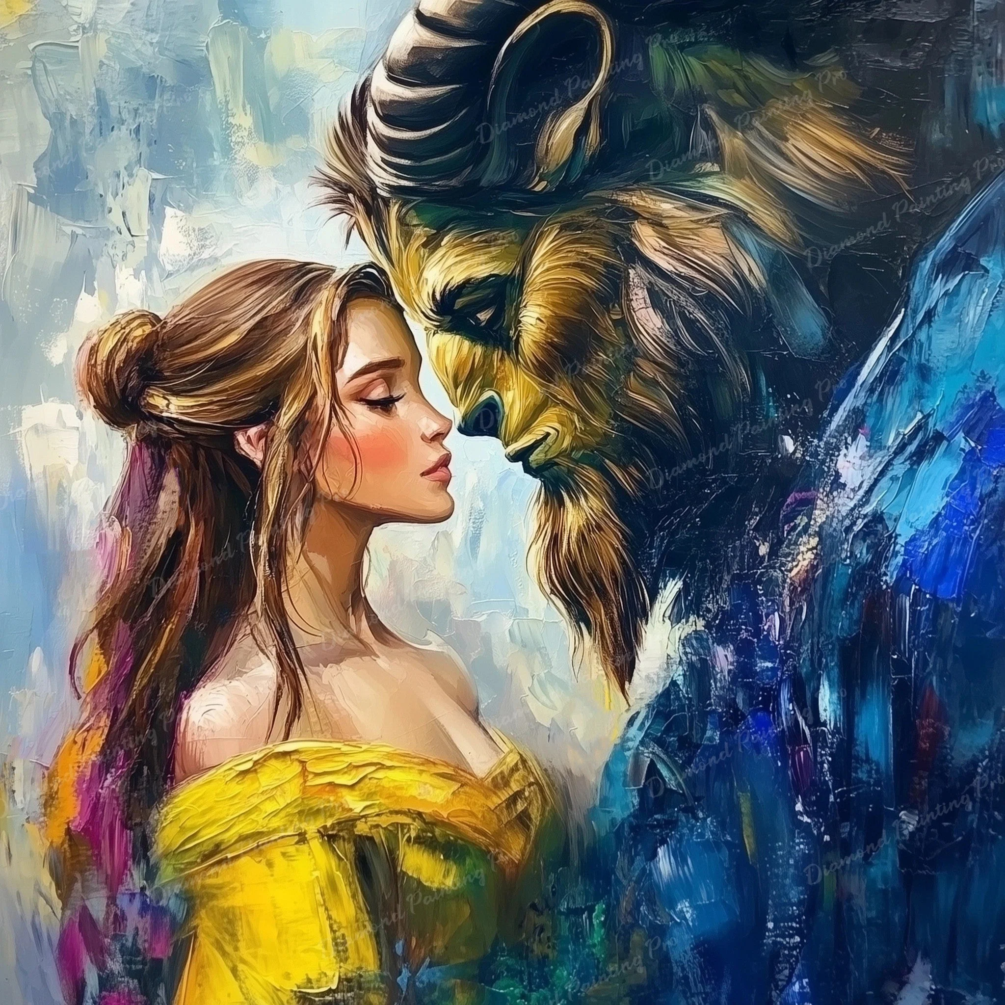 Beauty and the Beast | Diamond Painting - Image 2