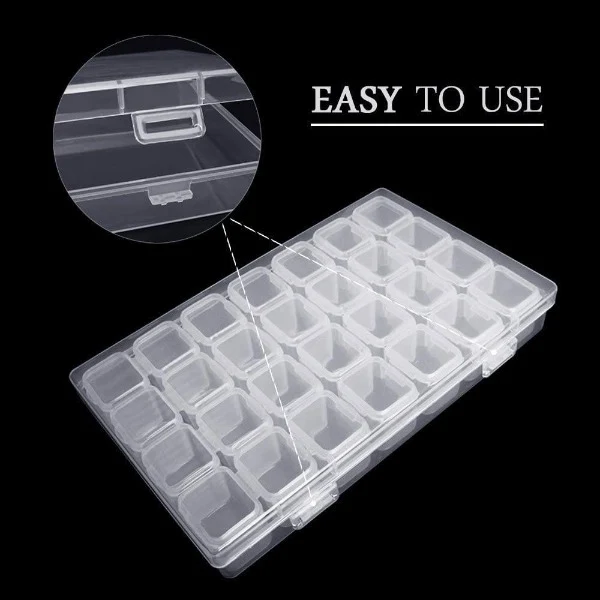 28 Slot Break-Apart Diamond Storage Box - Image 3