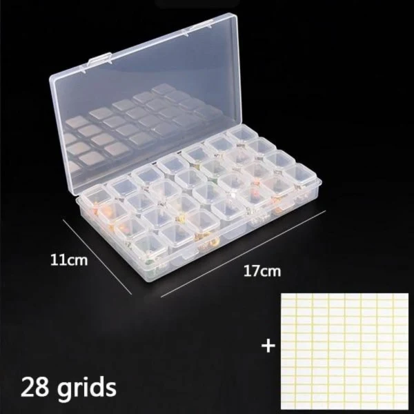 28 Slot Break-Apart Diamond Storage Box - Image 5