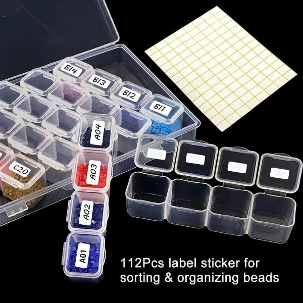 28 Slot Break-Apart Diamond Storage Box - Image 6