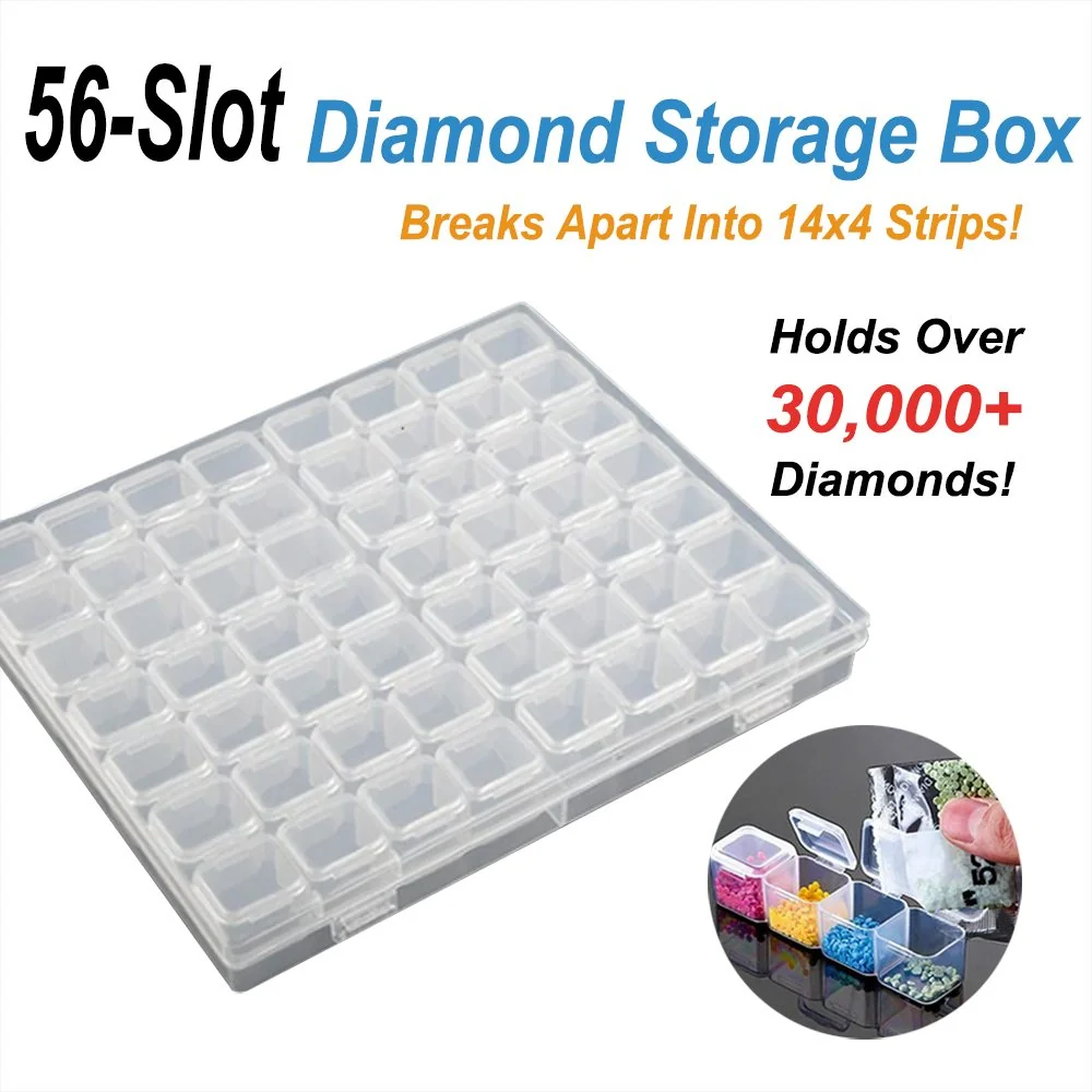 28 Slot Break-Apart Diamond Storage Box - Image 7