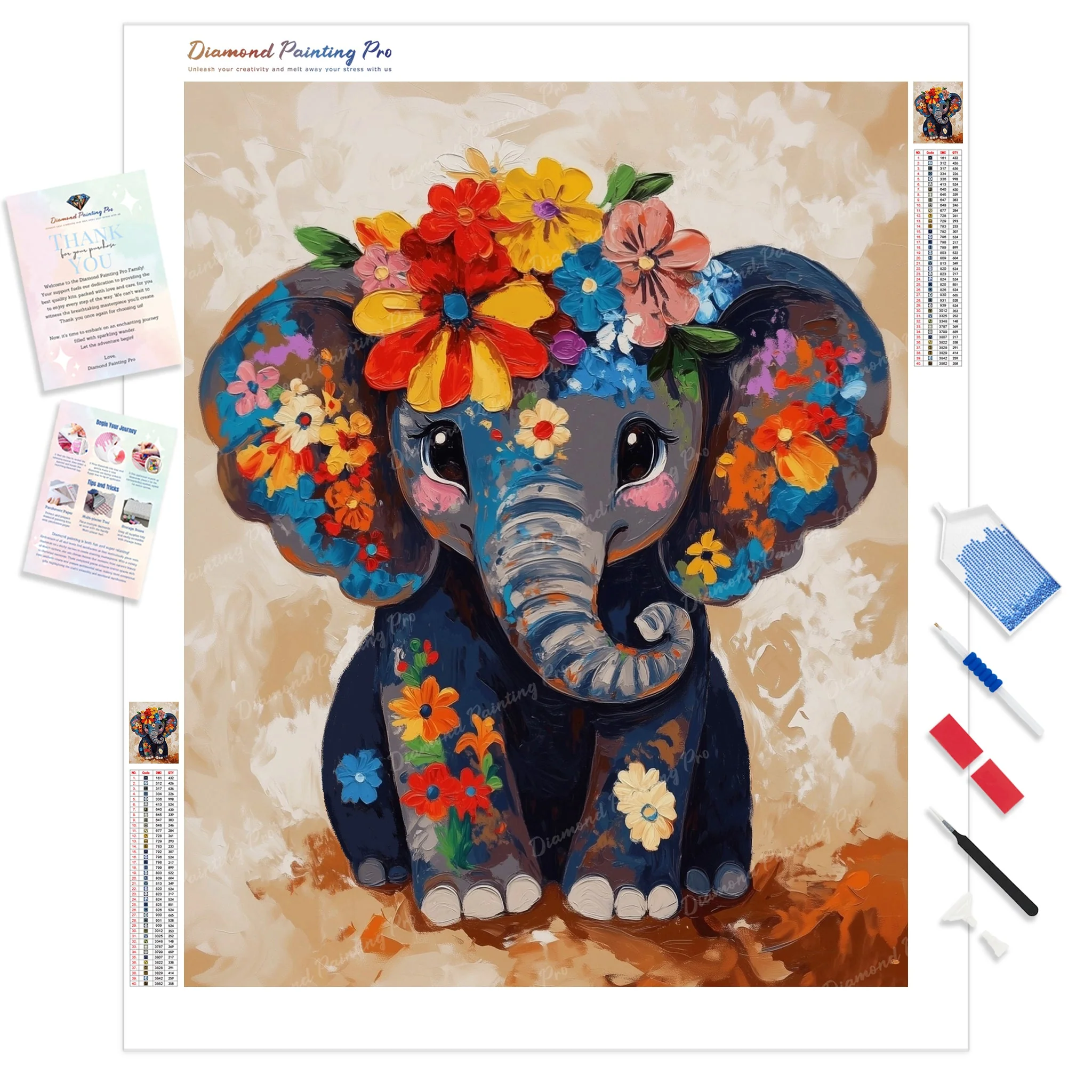 Blossom Baby Ellie | Diamond Painting