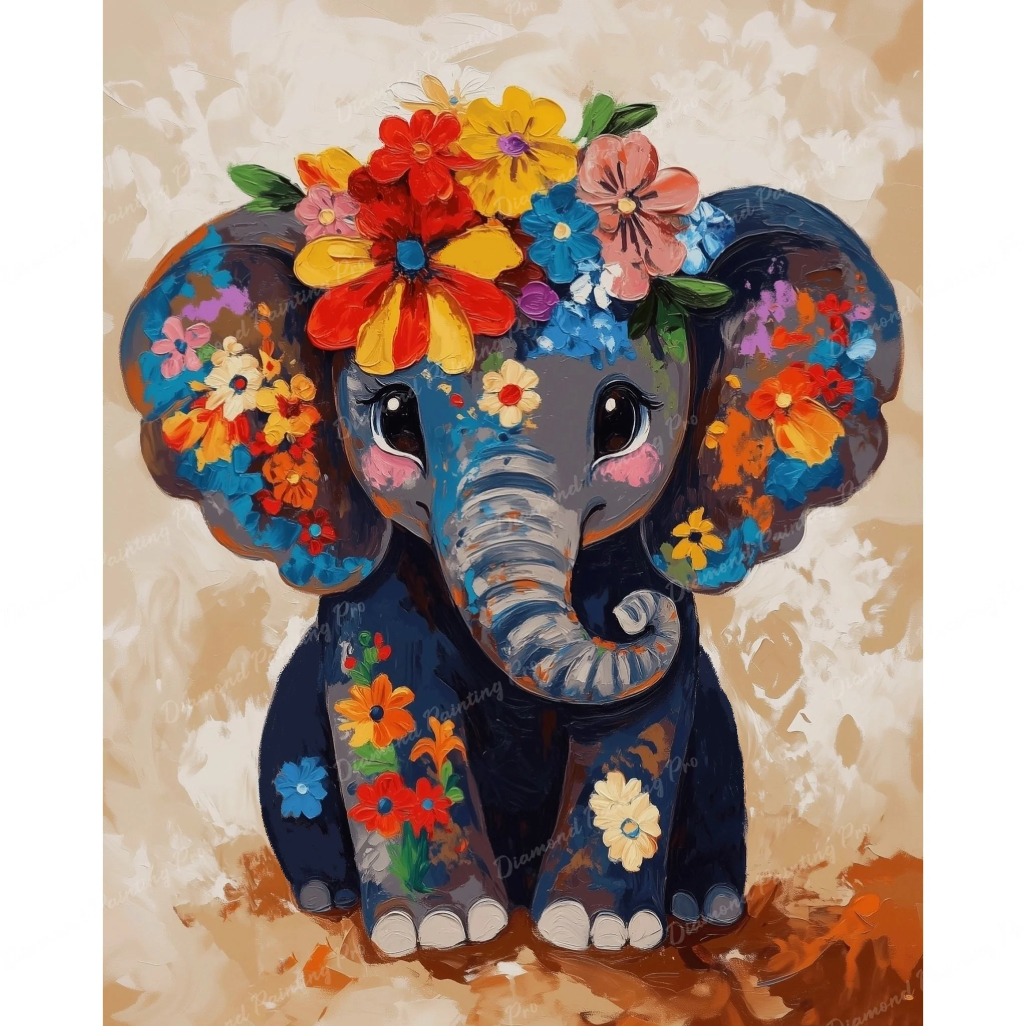 Blossom Baby Ellie | Diamond Painting - Image 2