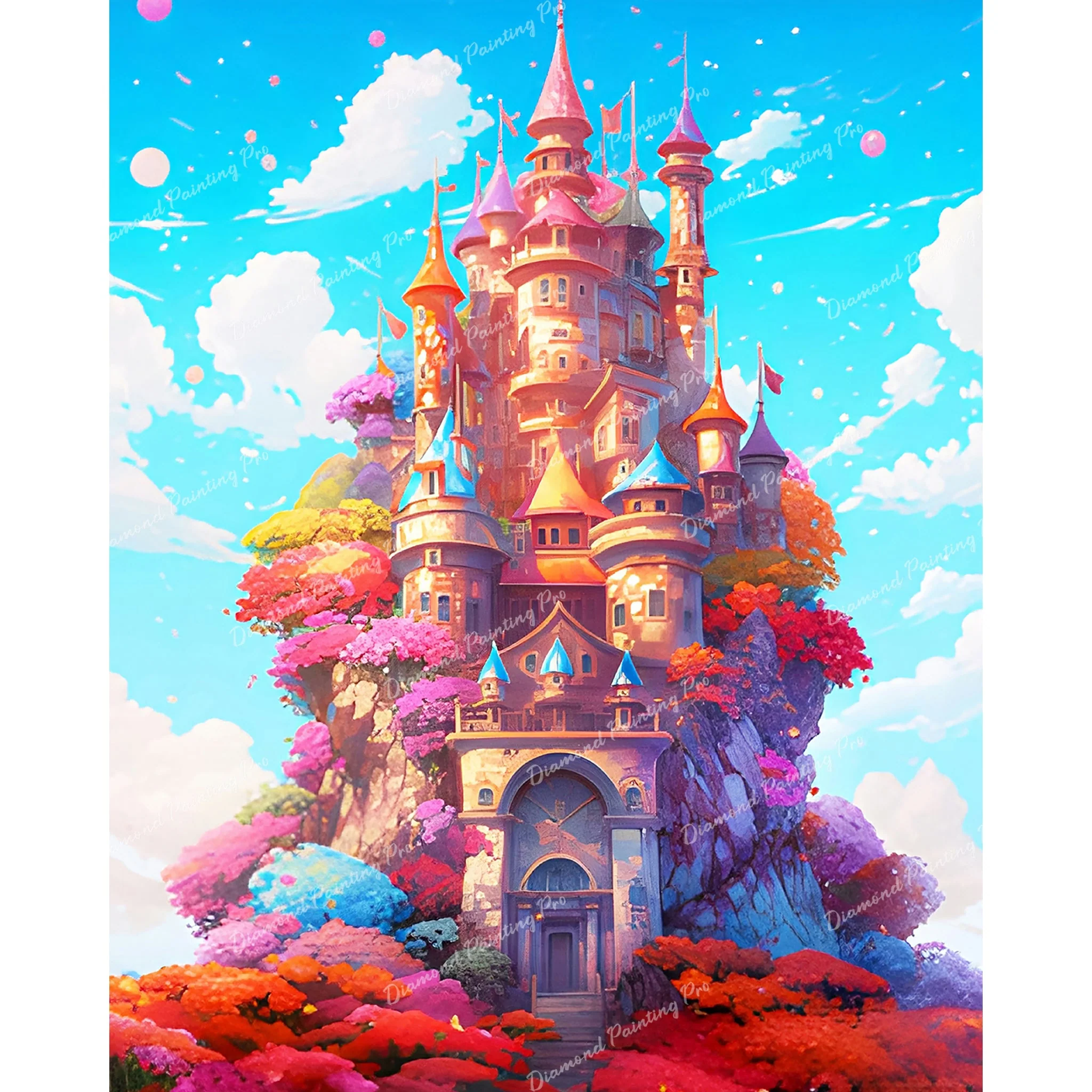 Castle of Dreams | Diamond Painting - Image 2