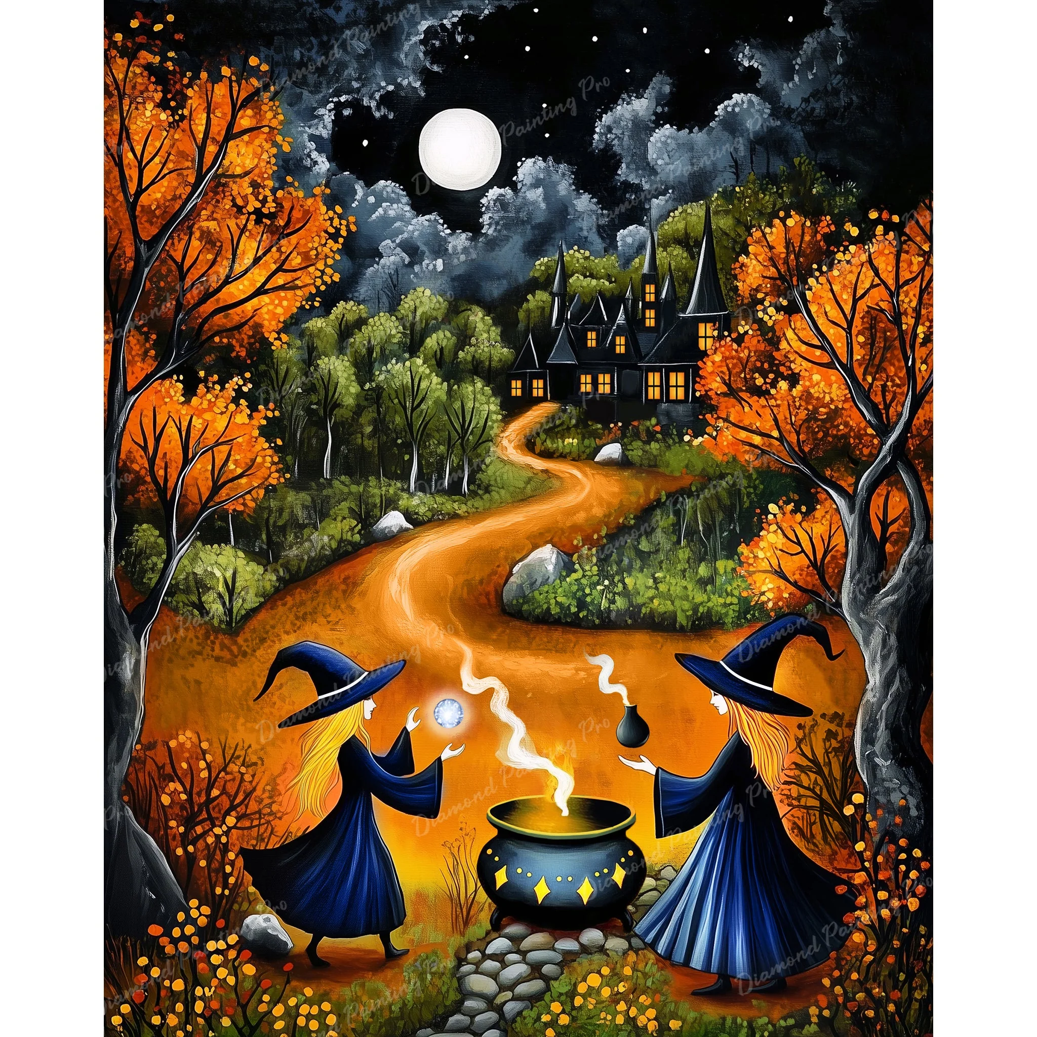 Cauldron Sisters | Diamond Painting - Image 2