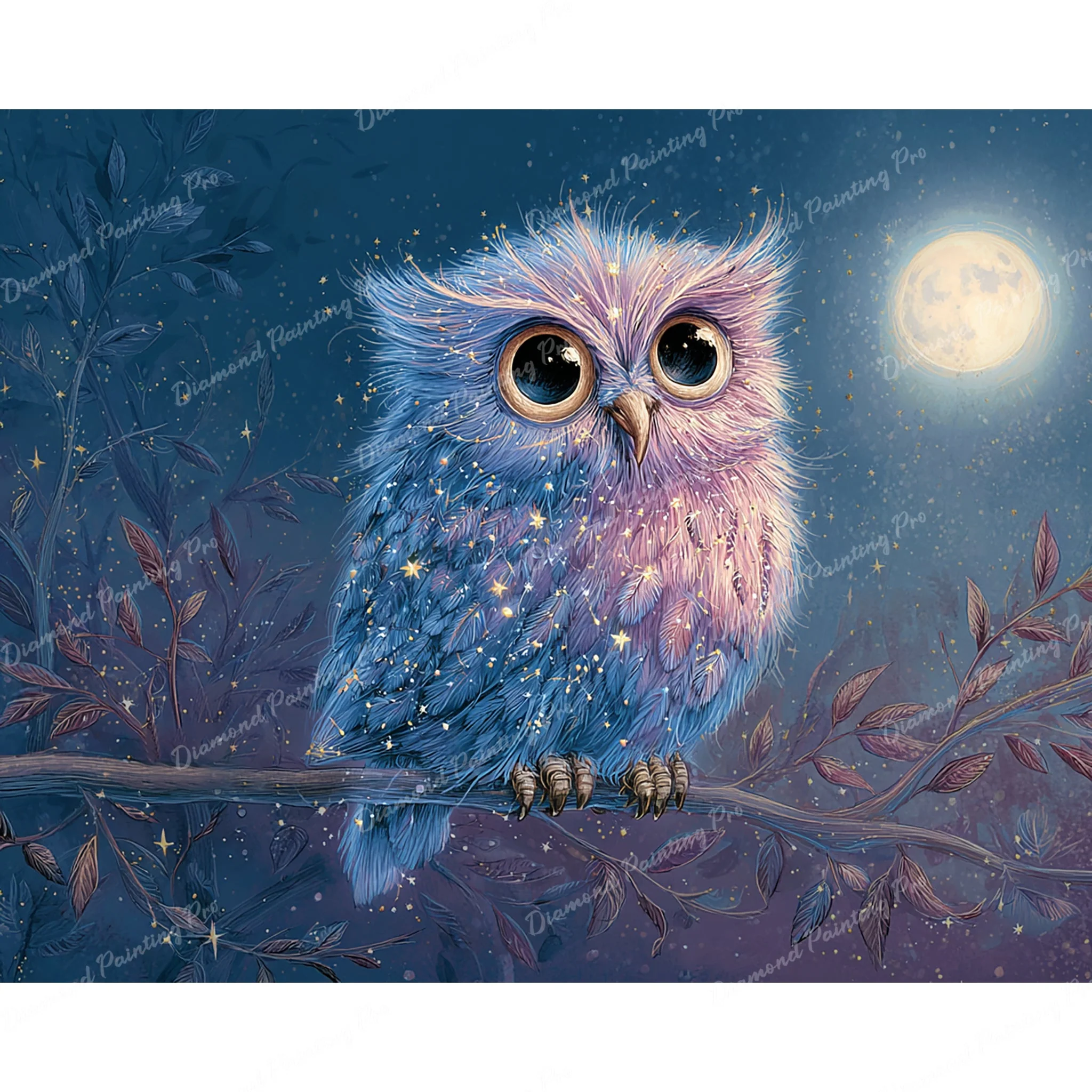 Celestial Owl | Diamond Painting - Image 2
