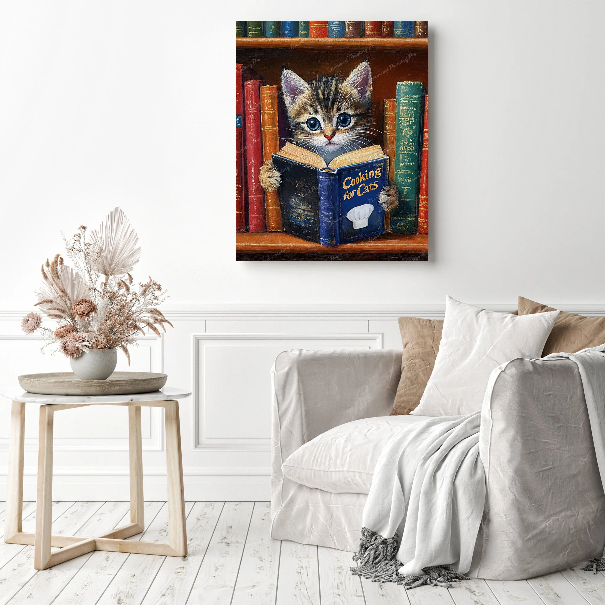 Chef Kitty | Diamond Painting - Image 3