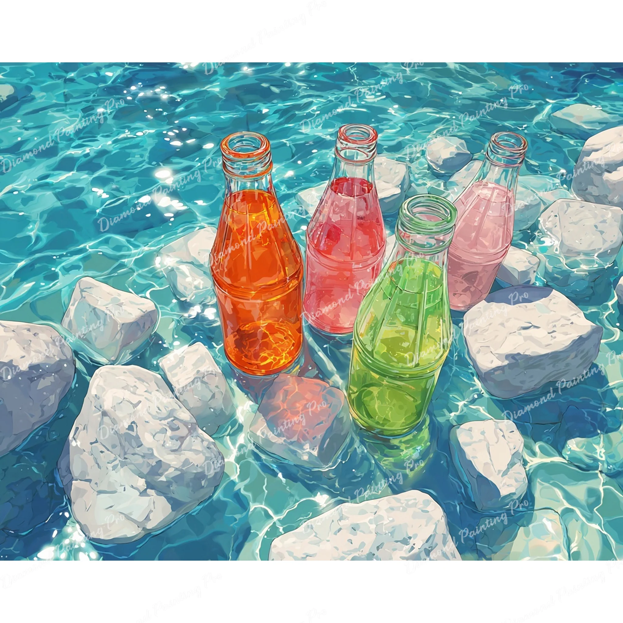 Chilled Summer Drinks | Diamond Painting - Image 2