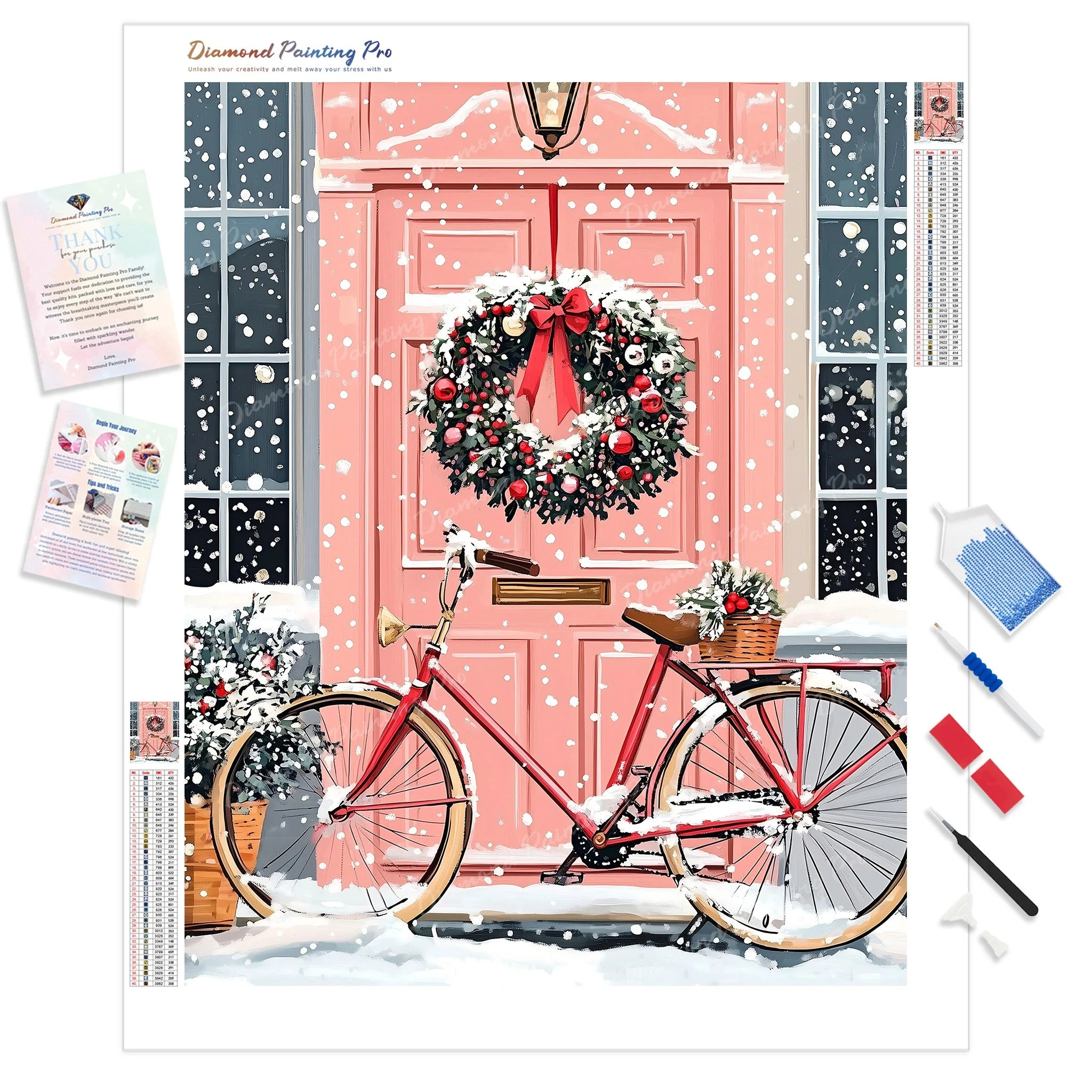Christmas Bike Ride | Diamond Painting