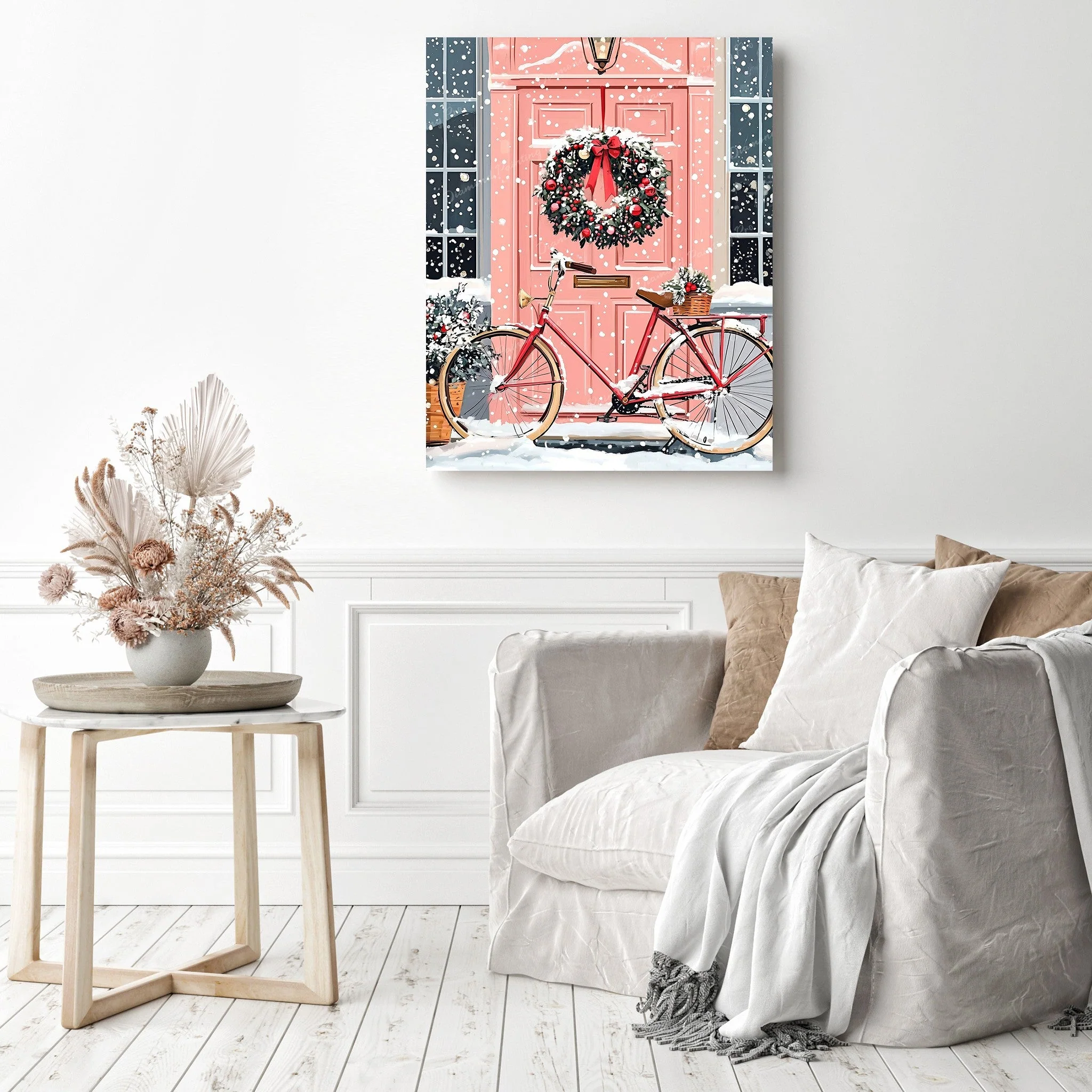 Christmas Bike Ride | Diamond Painting - Image 3