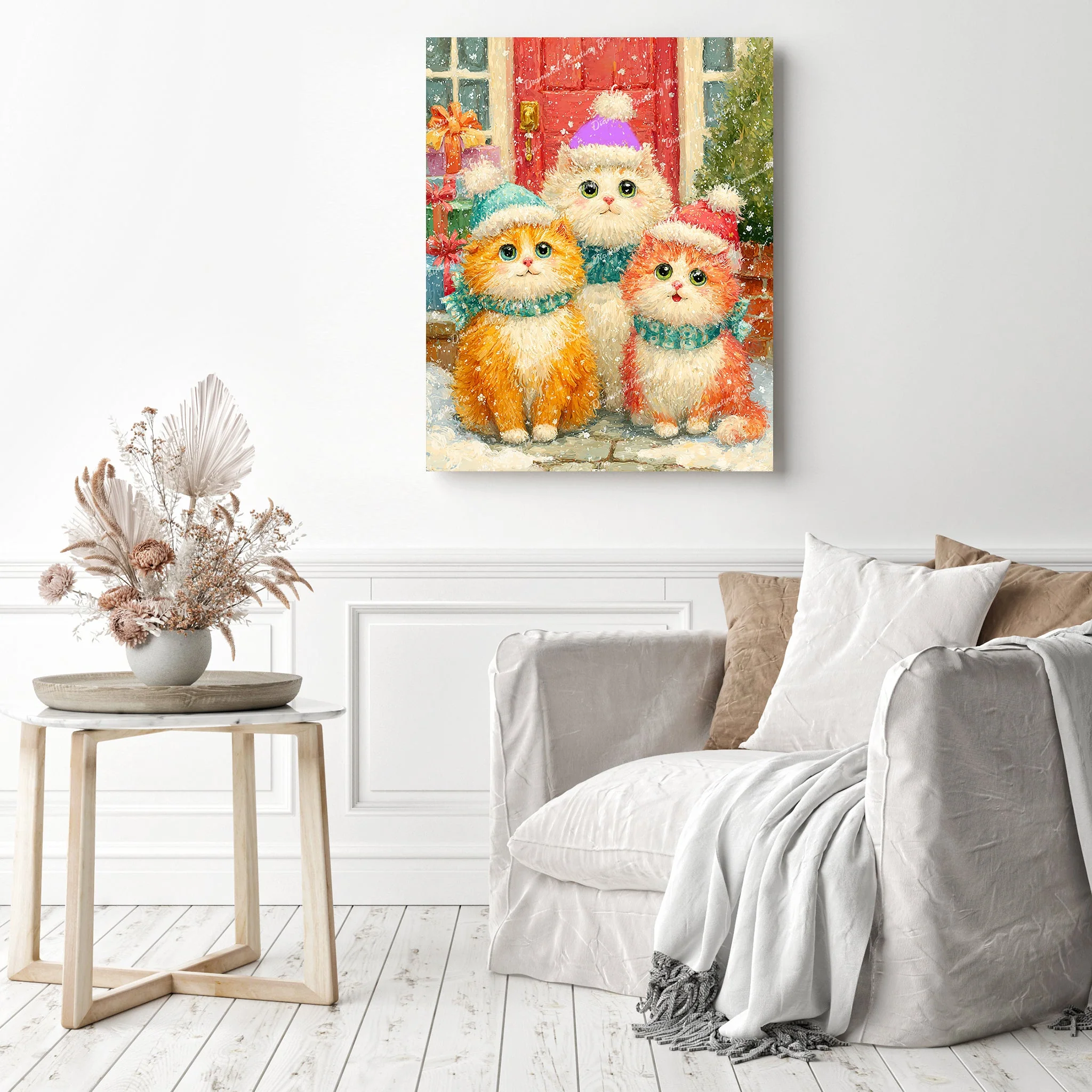 Christmas Kitties | Diamond Painting - Image 3