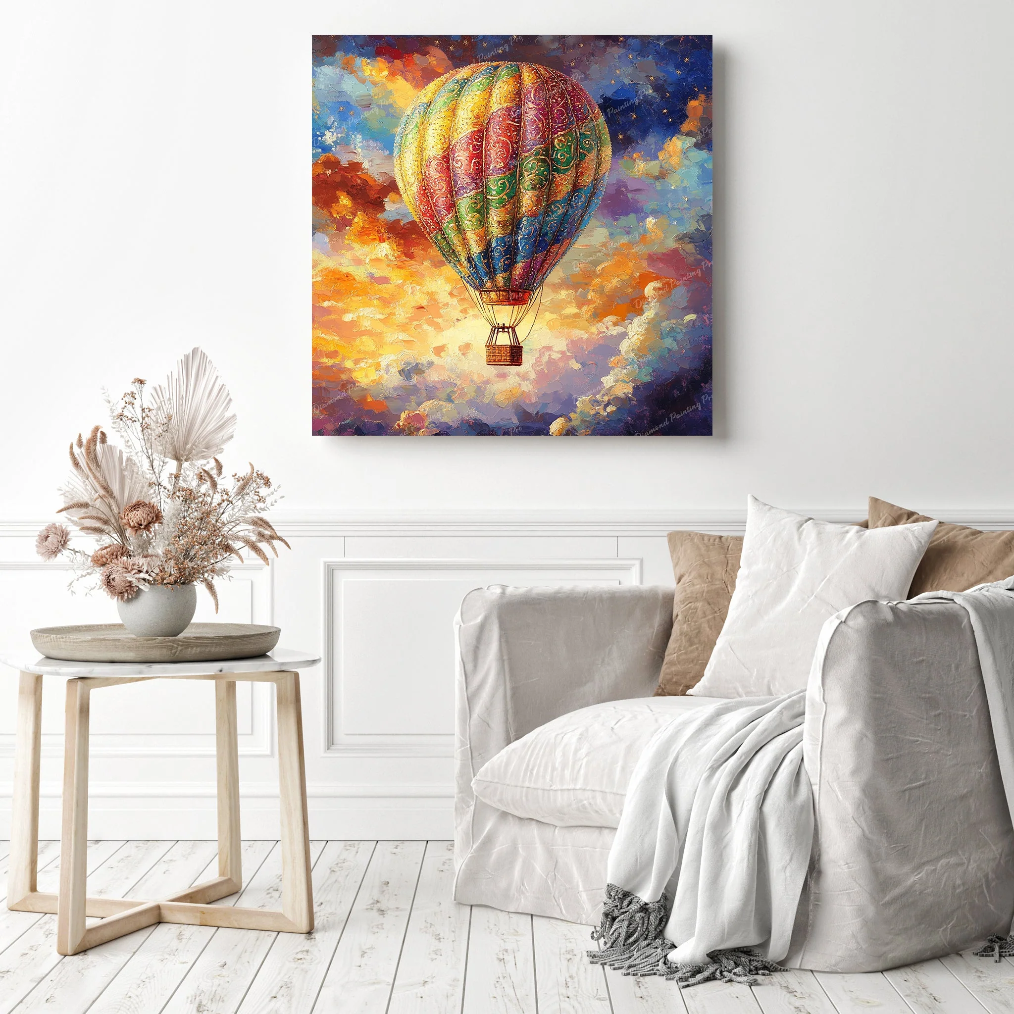 Cloudland Voyager | Diamond Painting - Image 3