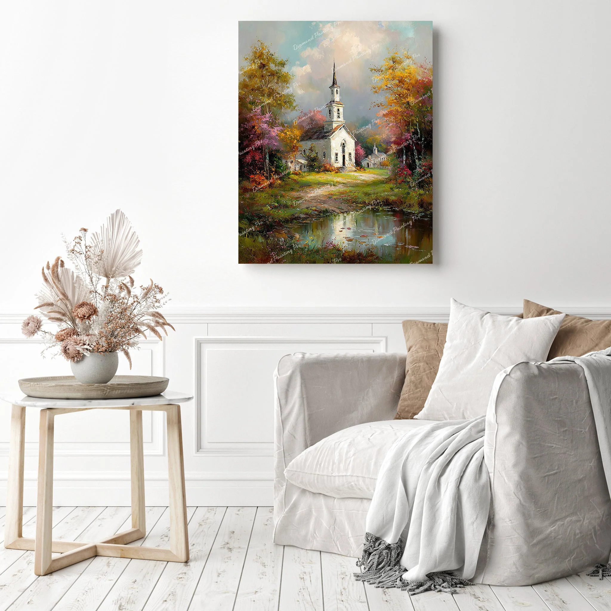 Colors of the Steeple | Diamond Painting - Image 3
