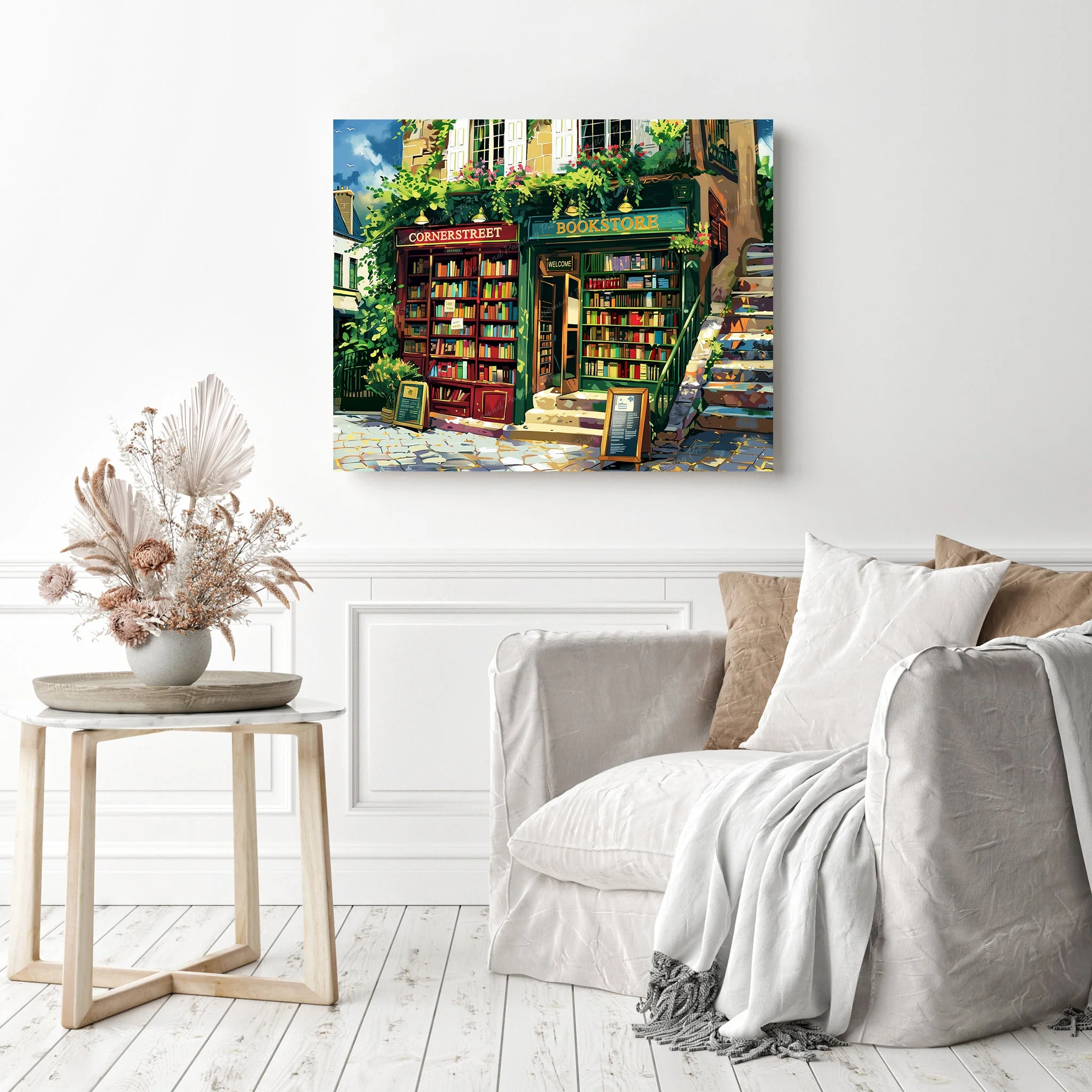 Cornerstreet Bookshop | Diamond Painting - Image 3