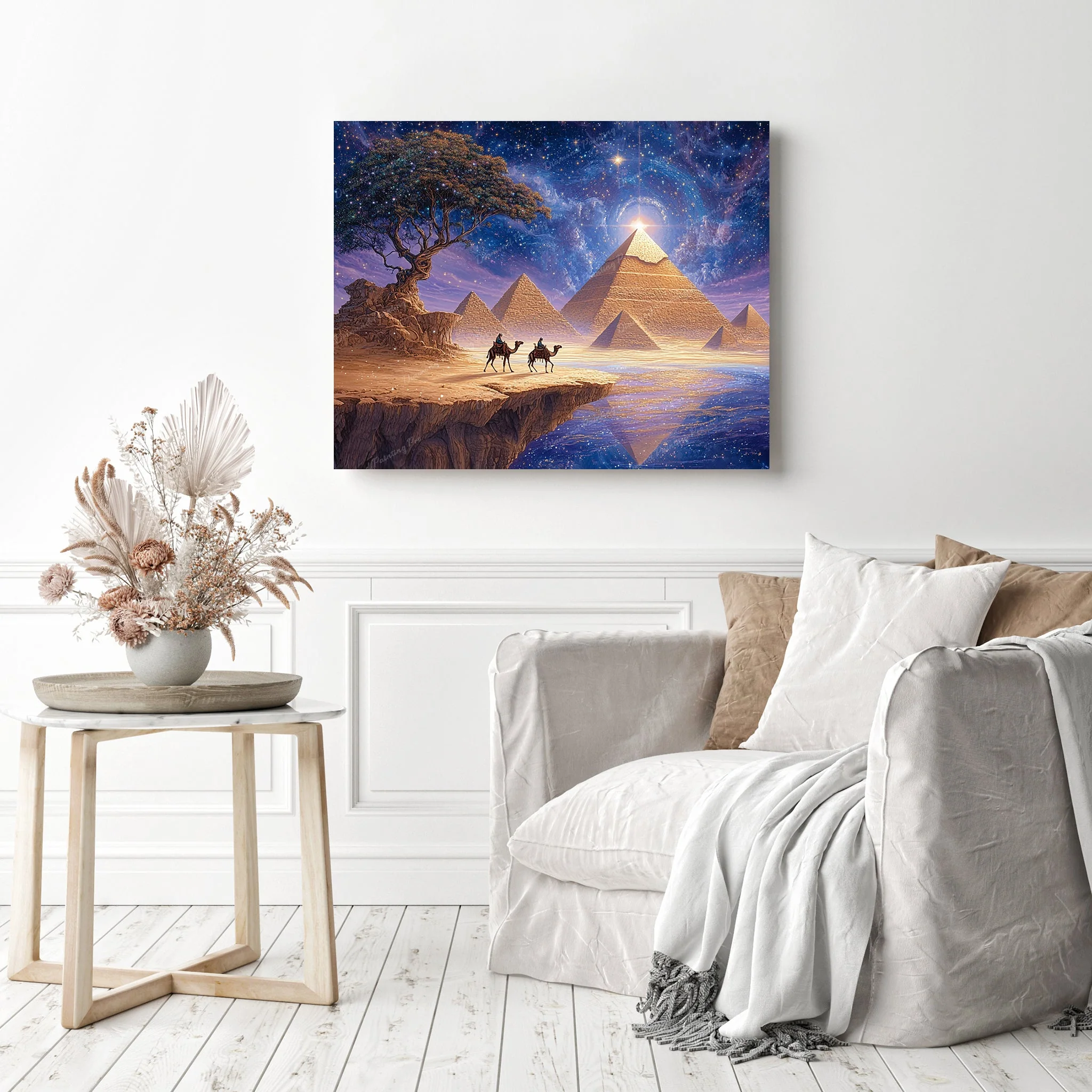 Cosmic Pyramids | Diamond Painting - Image 3