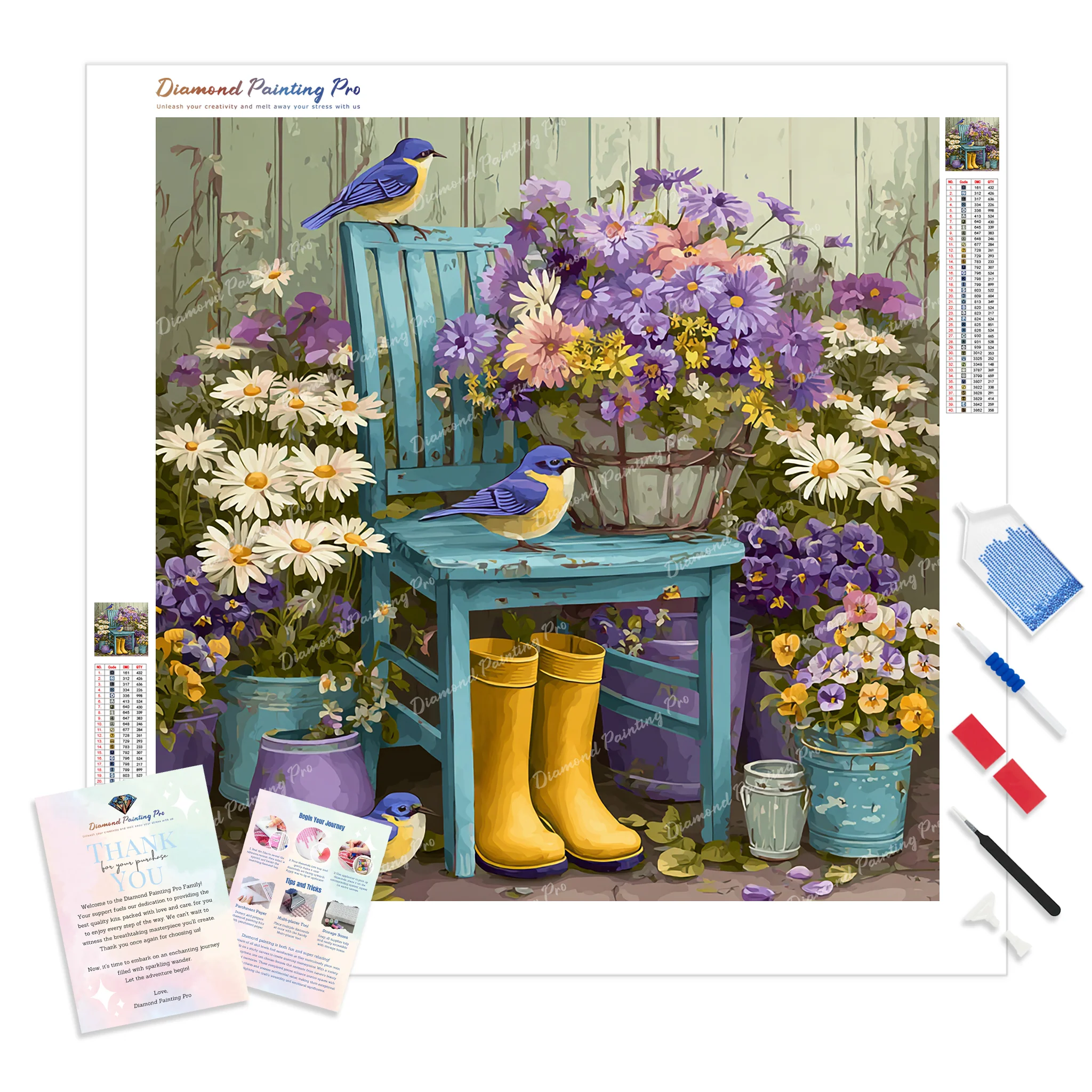 Courtyard Corner | Diamond Painting