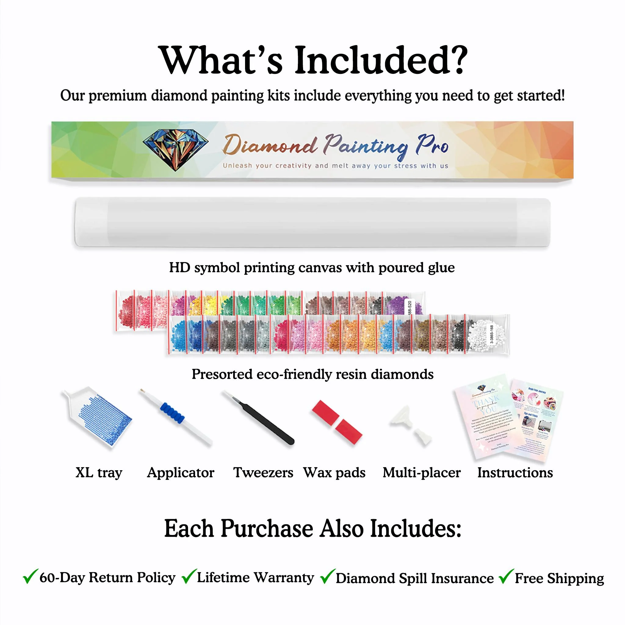 Custom Diamond Painting Kit | Full Drill | UPGRADED - Image 6