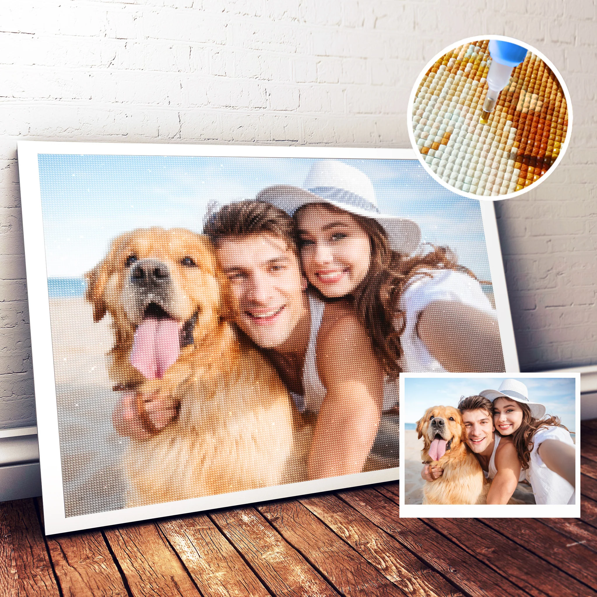 Custom Diamond Painting Kit | Full Drill | UPGRADED
