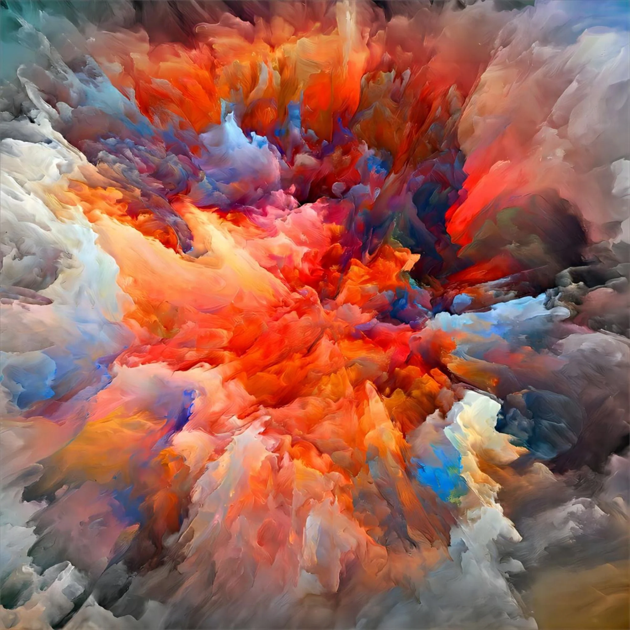 Abstract Explosion | Diamond Painting - Image 2