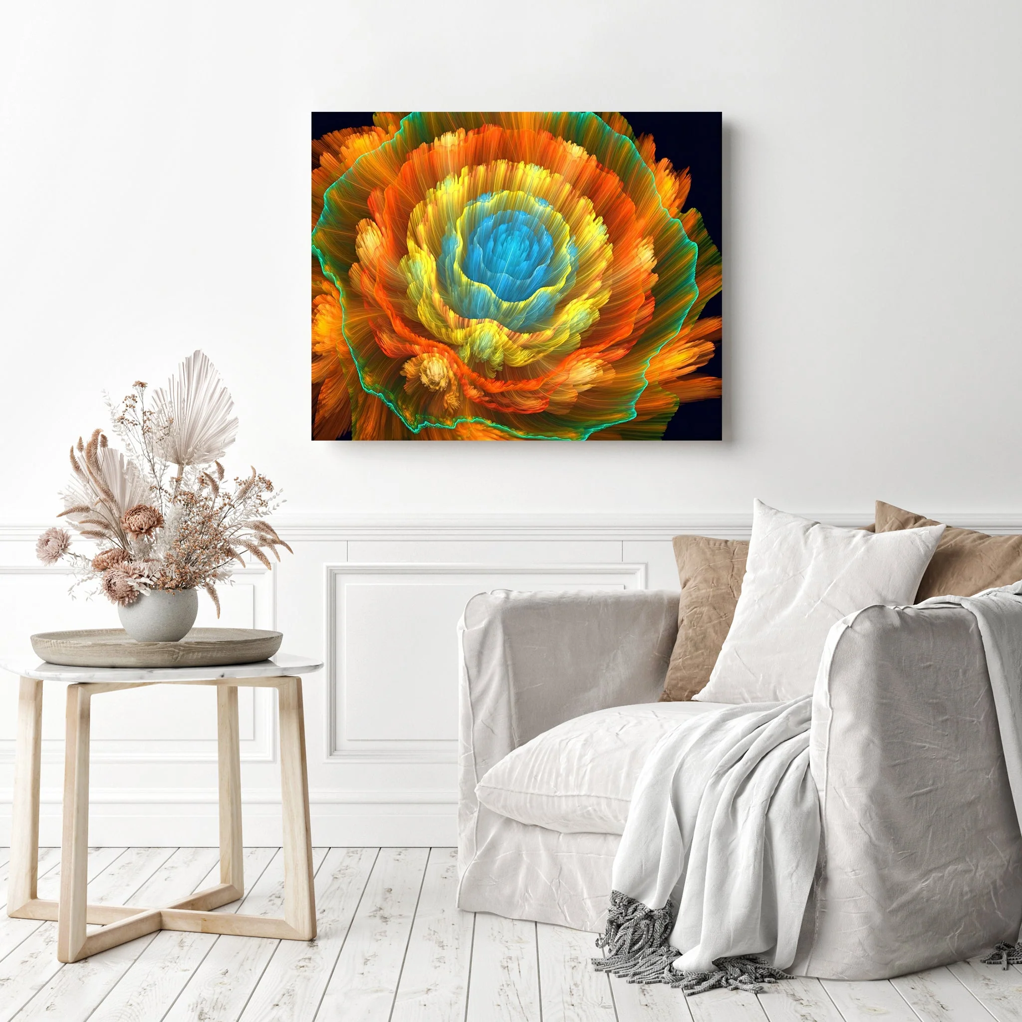Abstract Floral Radiance | Diamond Painting - Image 3