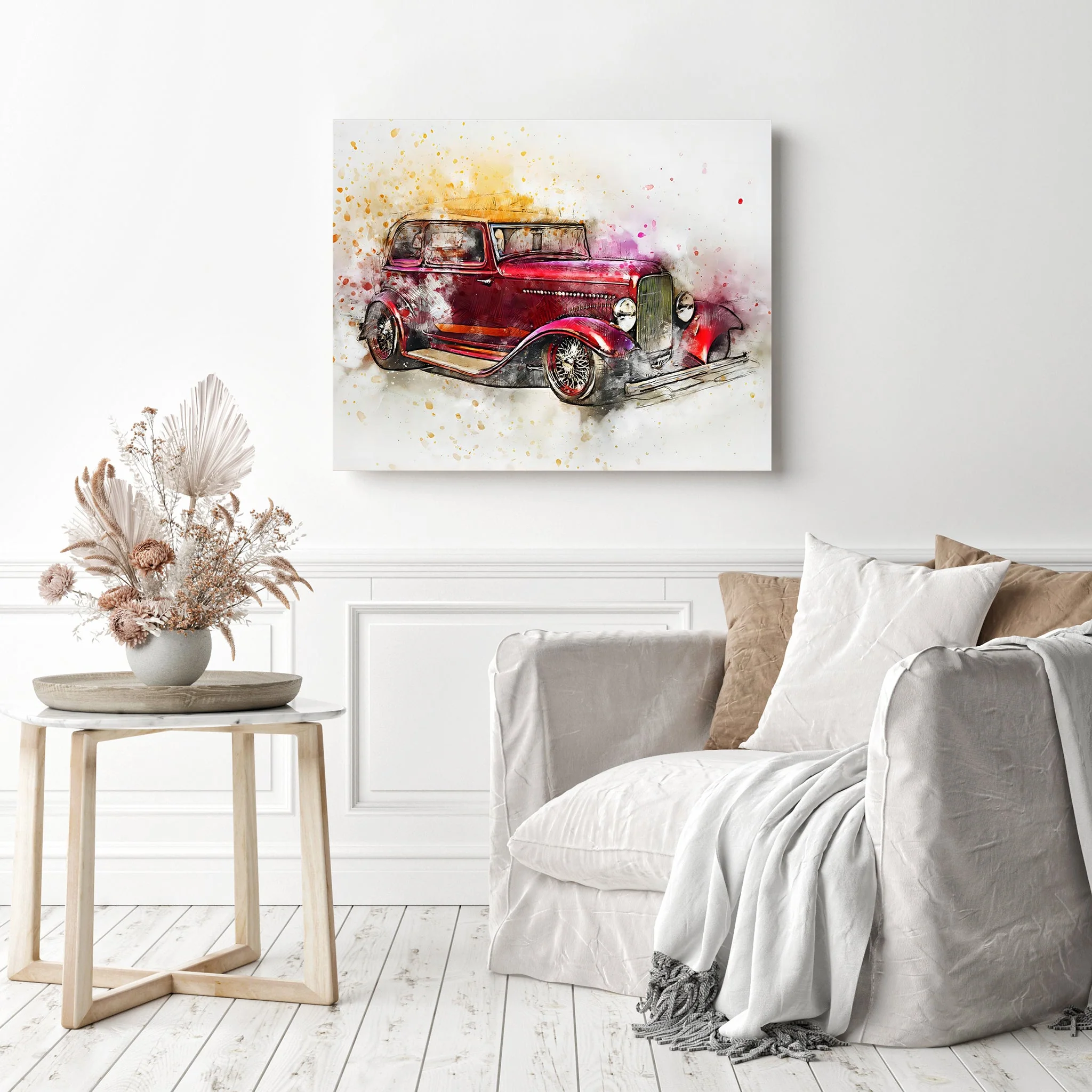 Abstract Vintage Car | Diamond Painting - Image 3