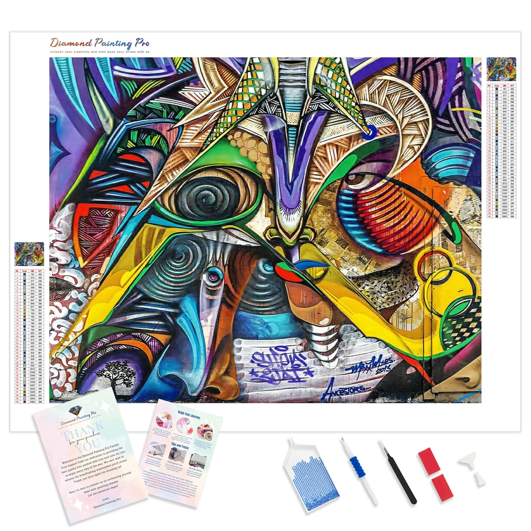 Abstract Expression | Diamond Painting