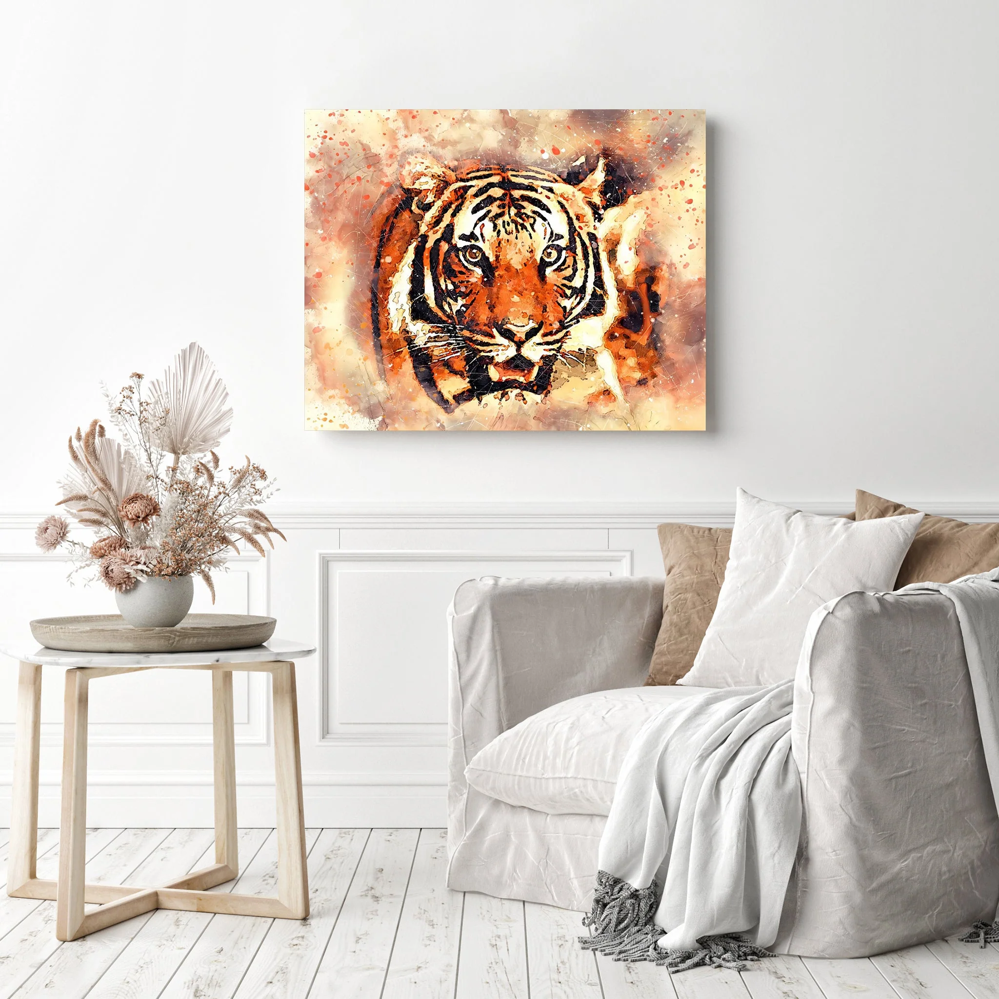 Abstract Tiger | Diamond Painting - Image 3