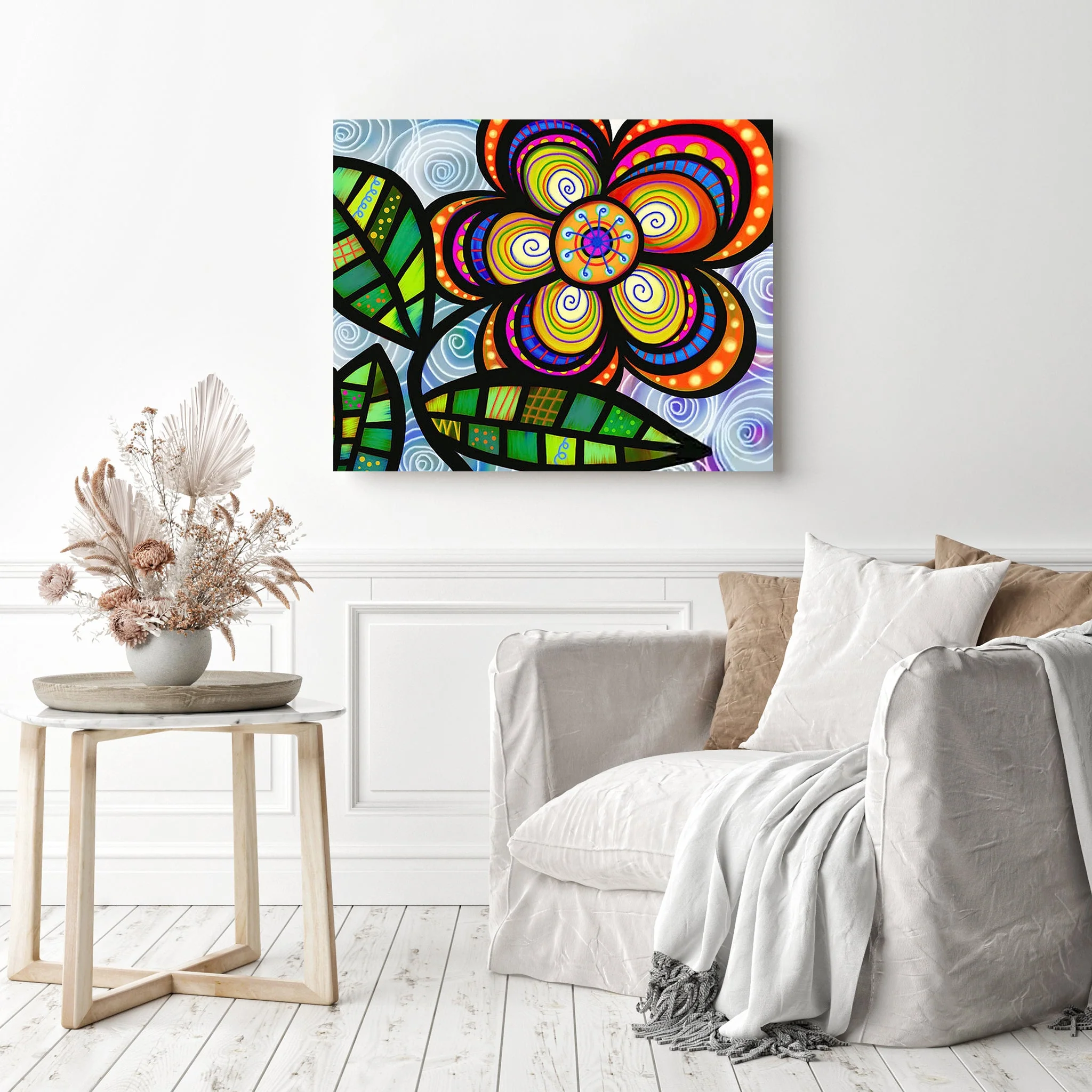 Abstract Flower Print | Diamond Painting - Image 3