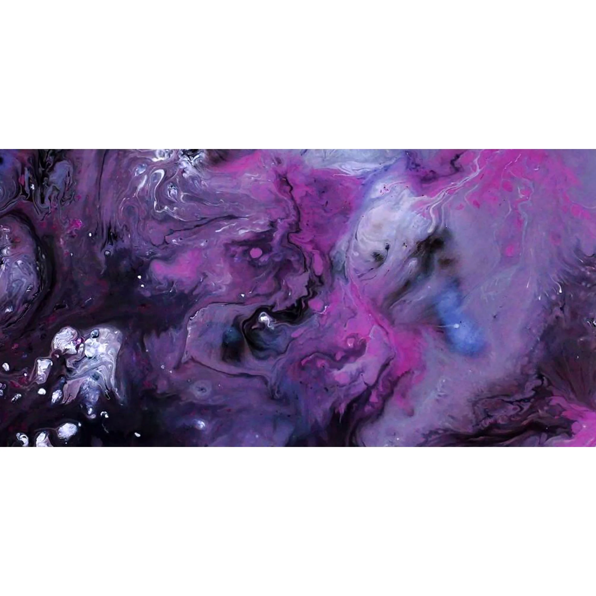 Abstract Purple & Black | Diamond Painting - Image 2