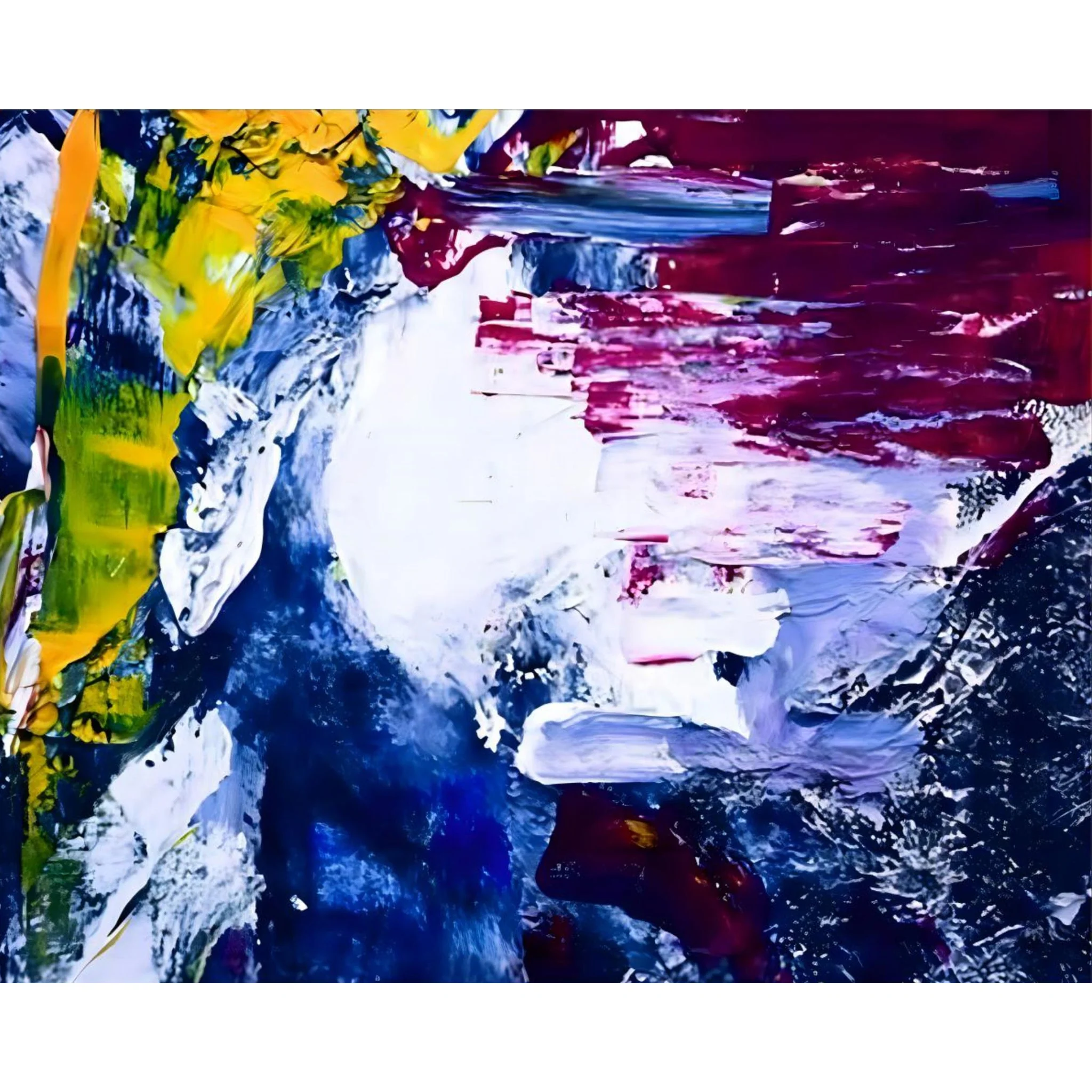 Abstract Sea Splash | Diamond Painting - Image 2