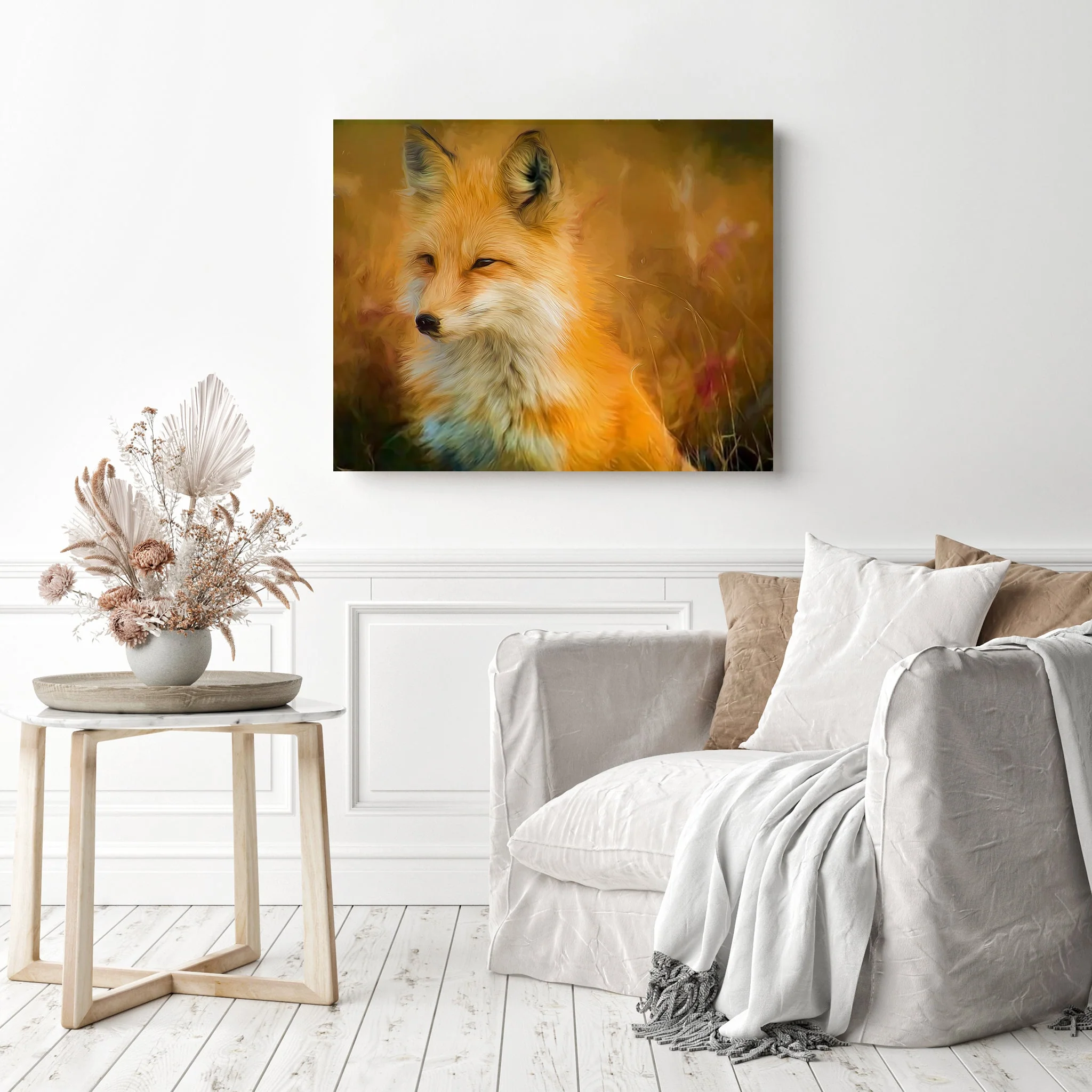 Pensive Fox | Diamond Painting - Image 3