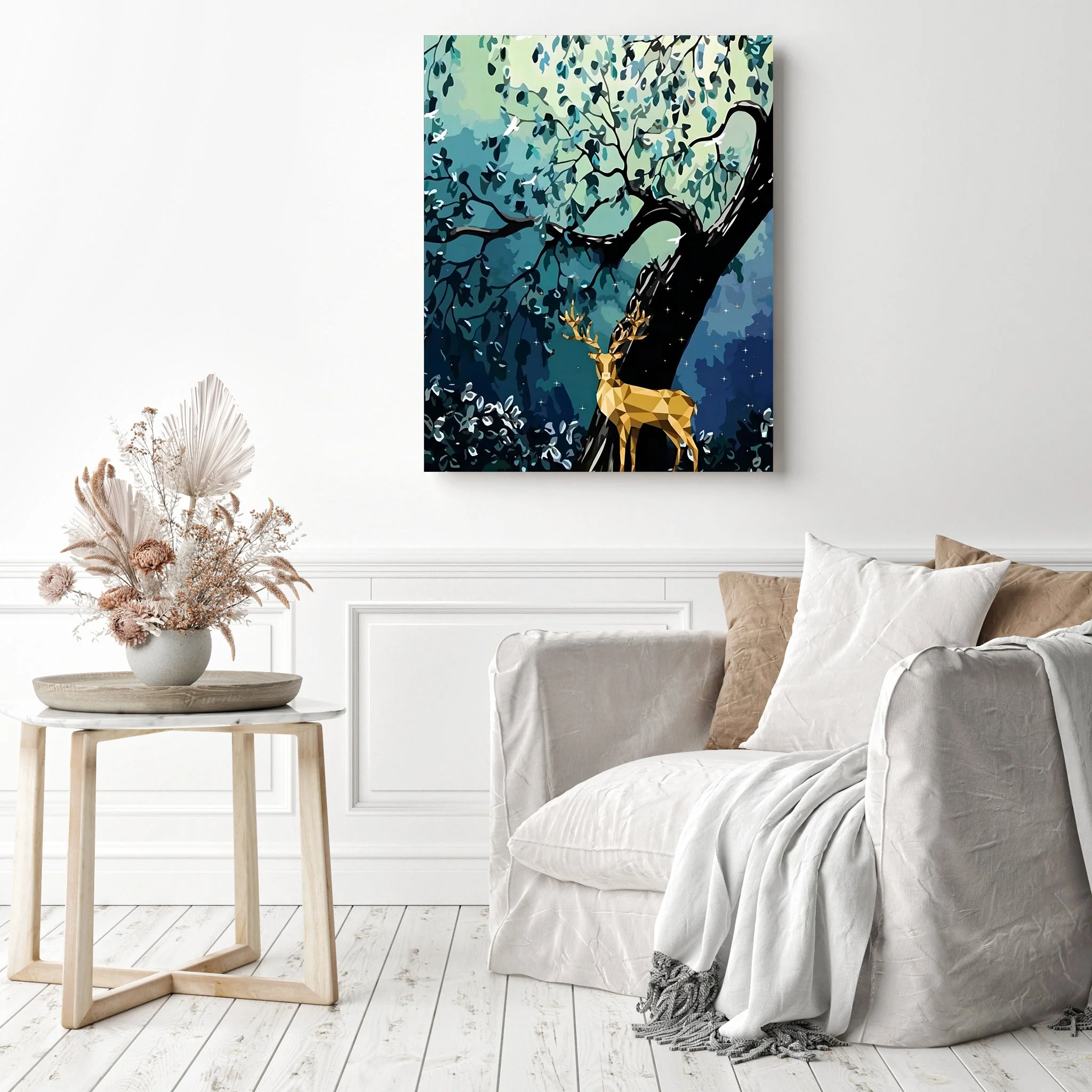 Golden Deer | Diamond Painting - Image 3