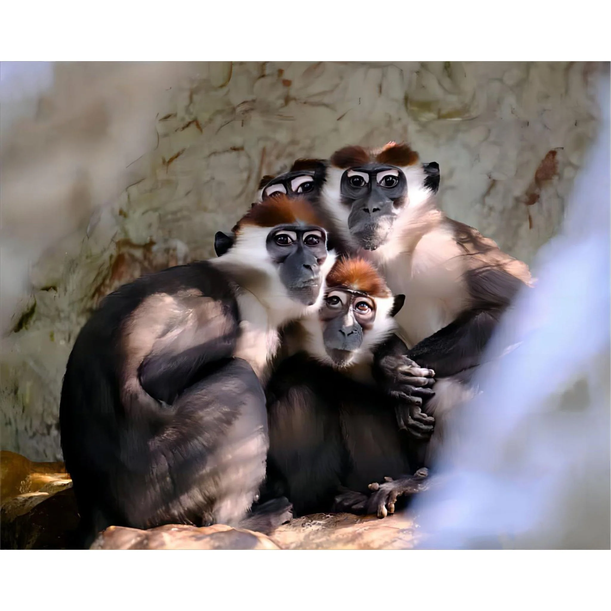 Monkeys | Diamond Painting - Image 2
