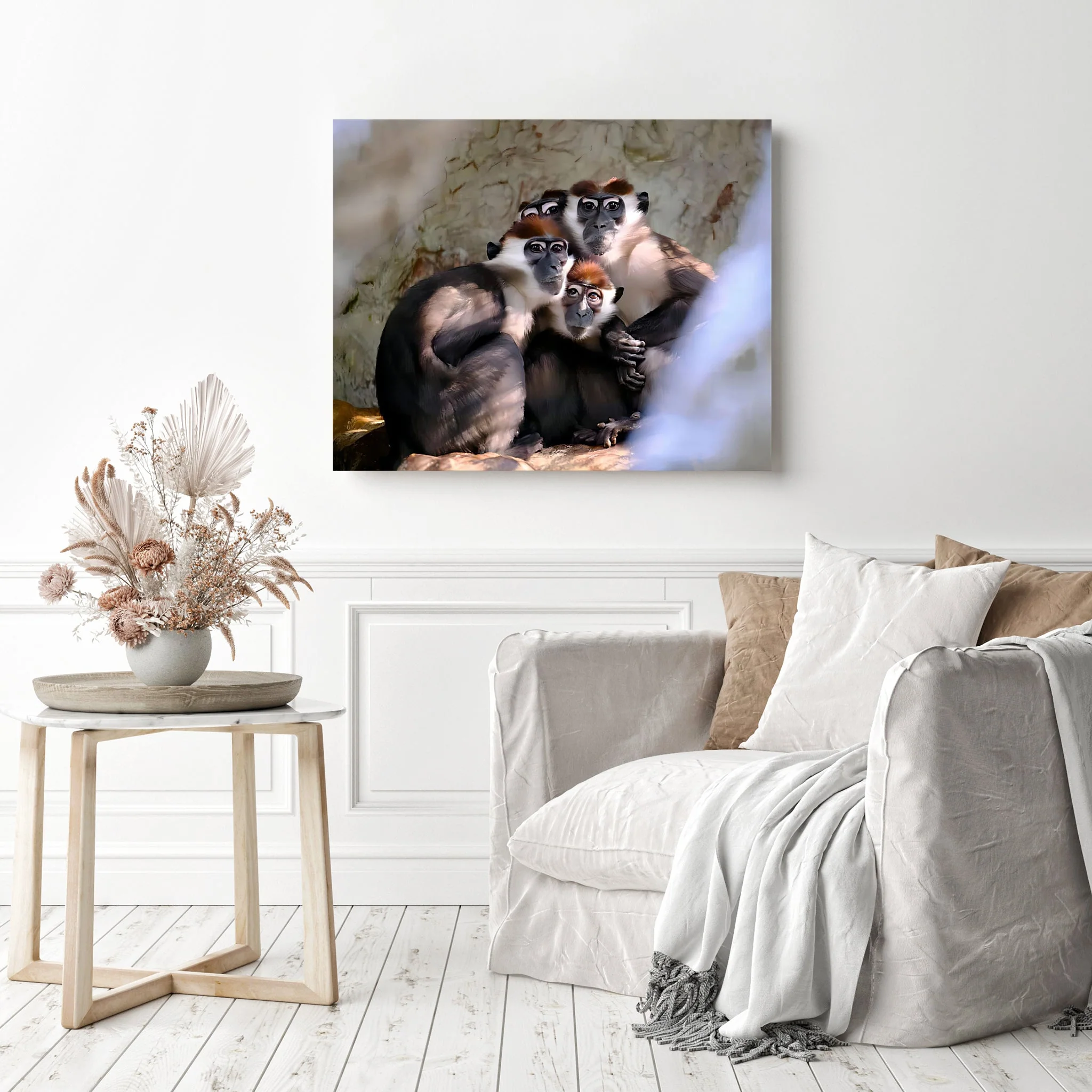 Monkeys | Diamond Painting - Image 3