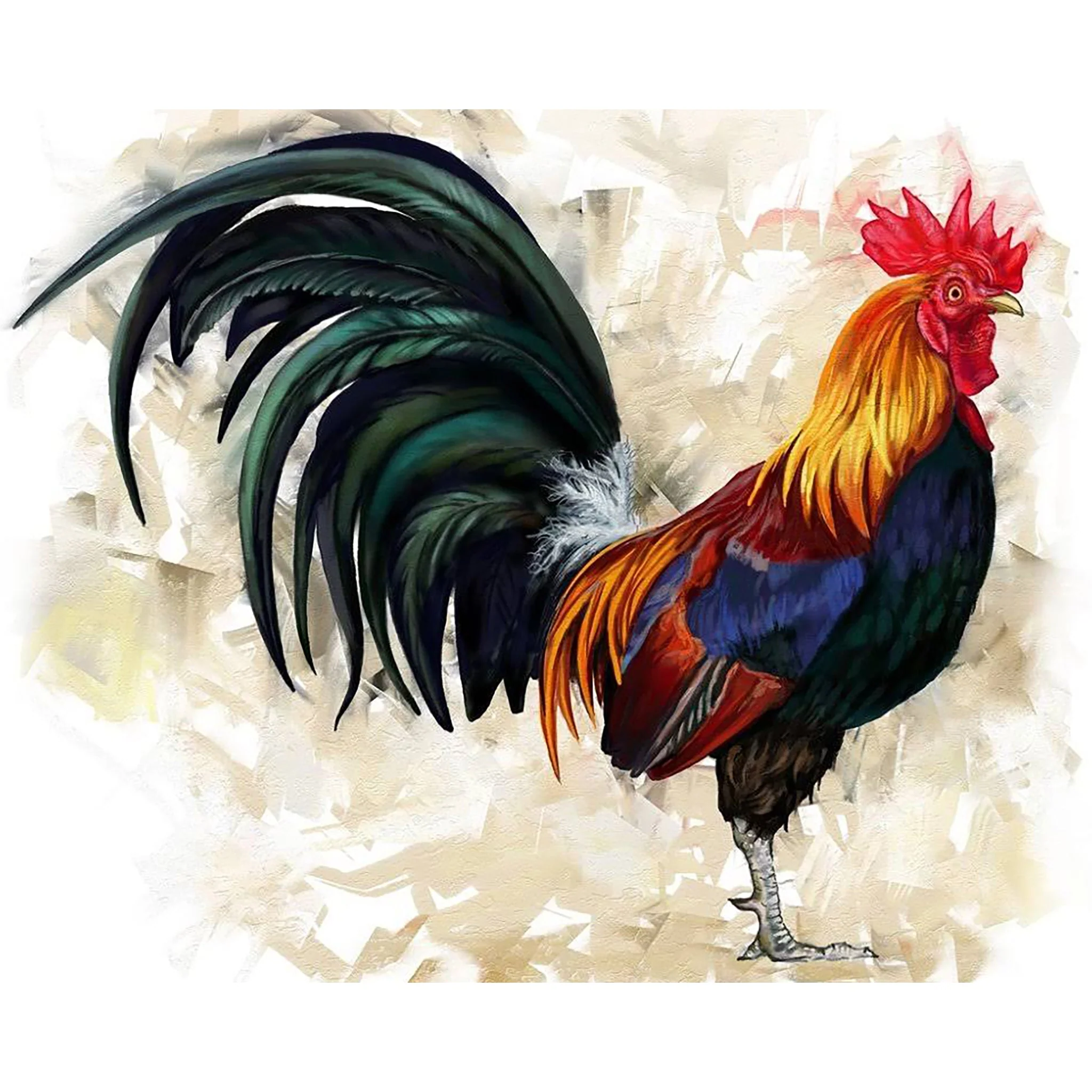 Rooster | Diamond Painting - Image 2