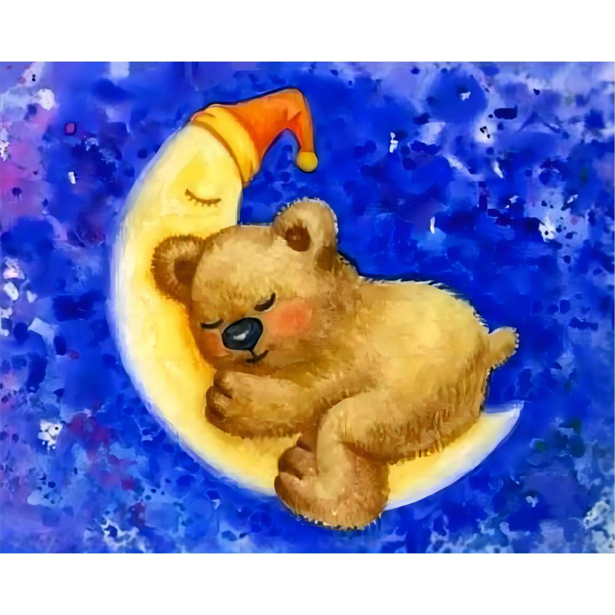 Sleepy Baby Bear | Diamond Painting - Image 2