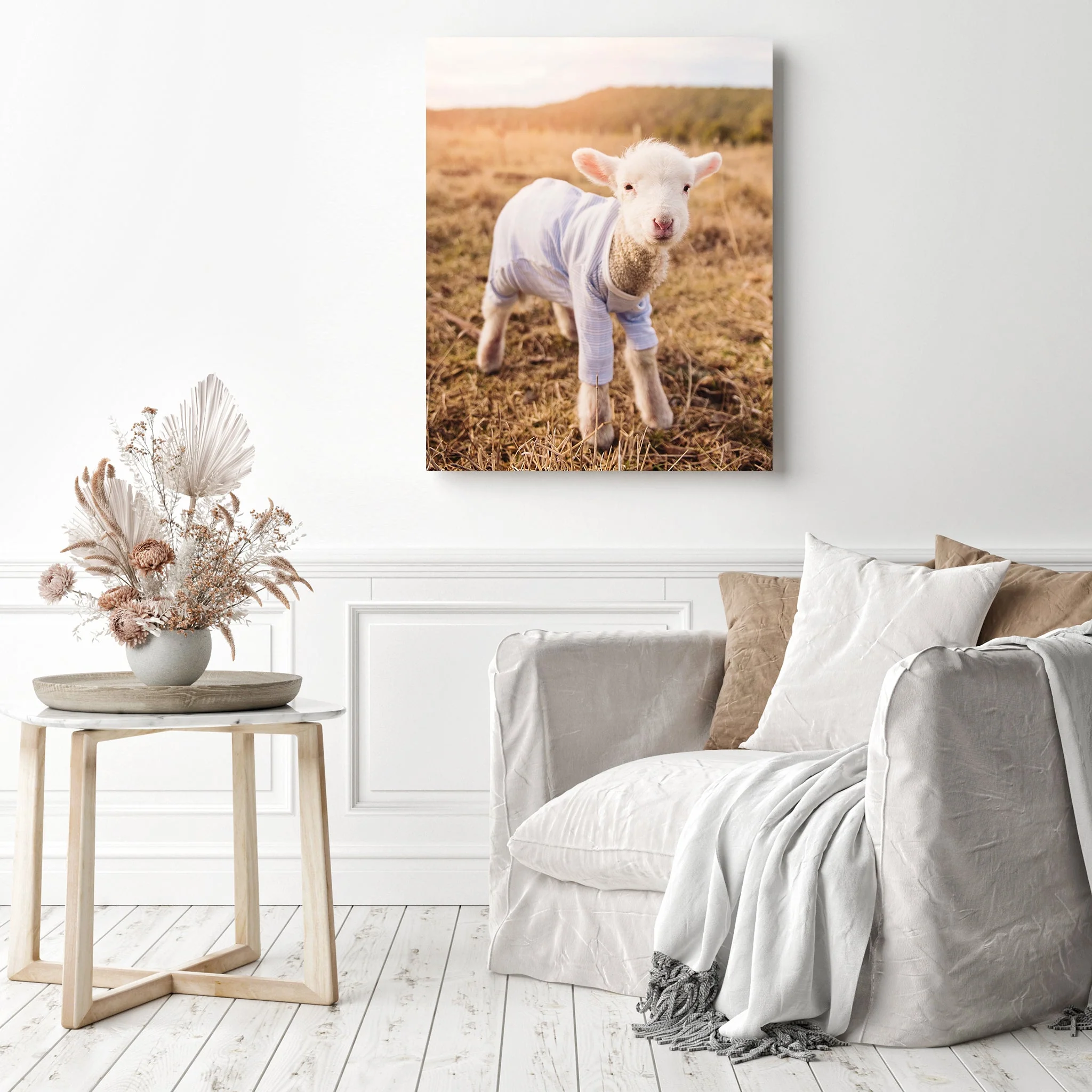 Aries in Blue Shirt | Diamond Painting - Image 3