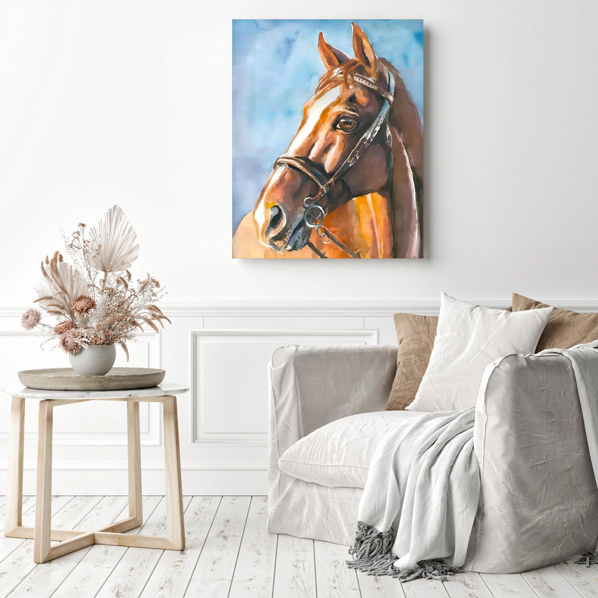 Arabian Brown Horse | Diamond Painting - Image 3