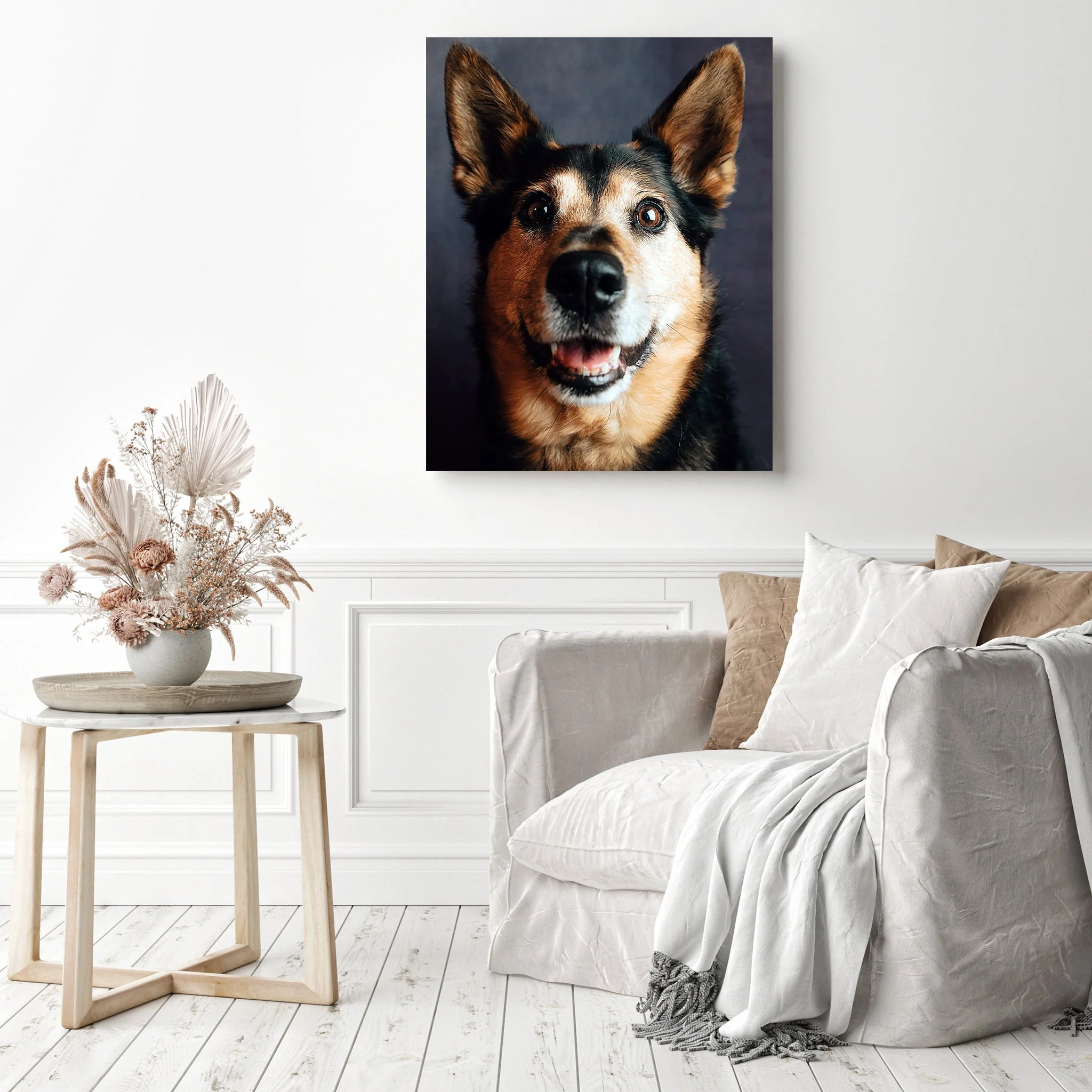 Black and tan german shepherd | Diamond Painting - Image 3