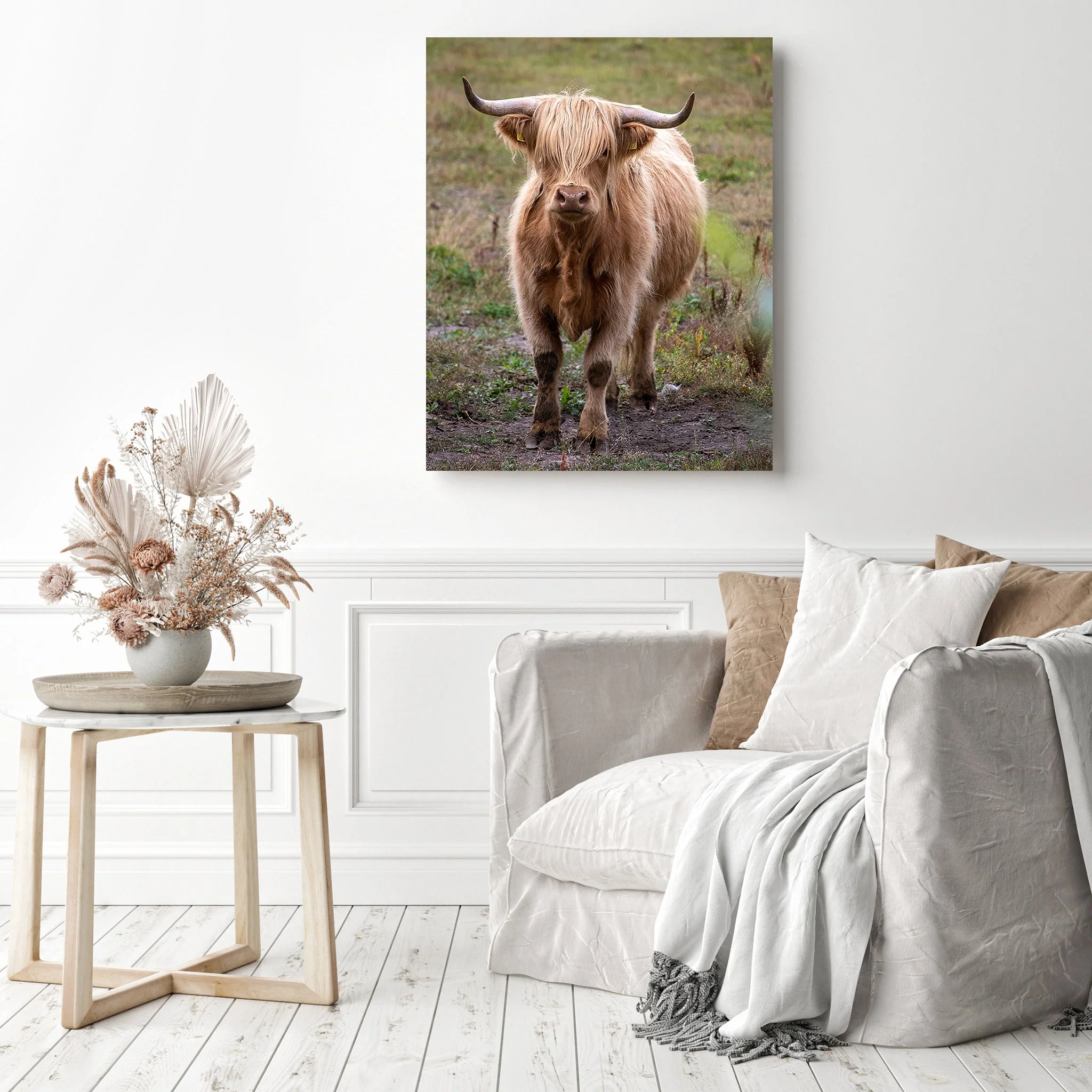 Brown Cattle | Diamond Painting - Image 3