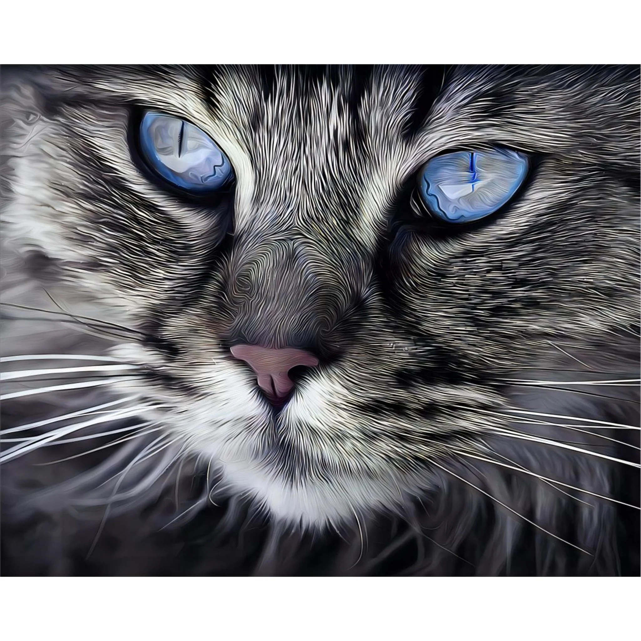 Cat's Eyes | Diamond Painting - Image 2