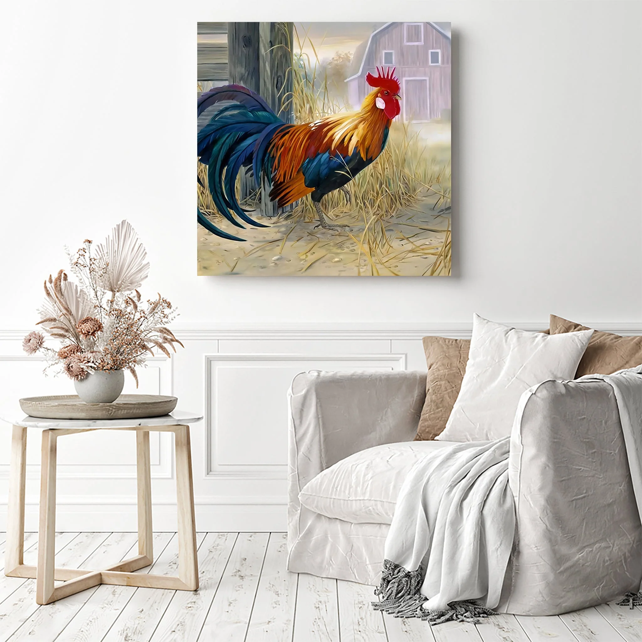 Farm Rooster | Diamond Painting - Image 3