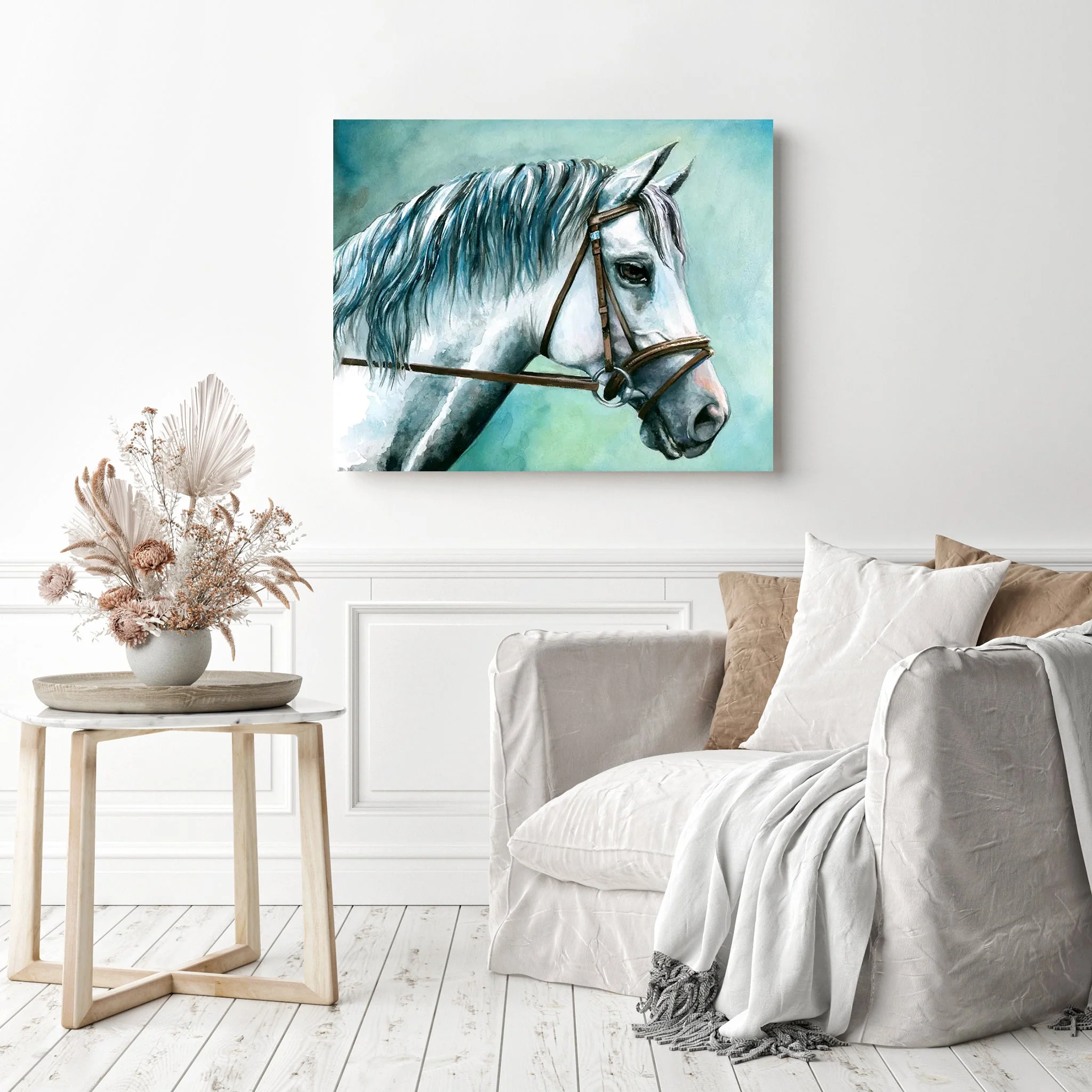 Gray Horse | Diamond Painting - Image 3